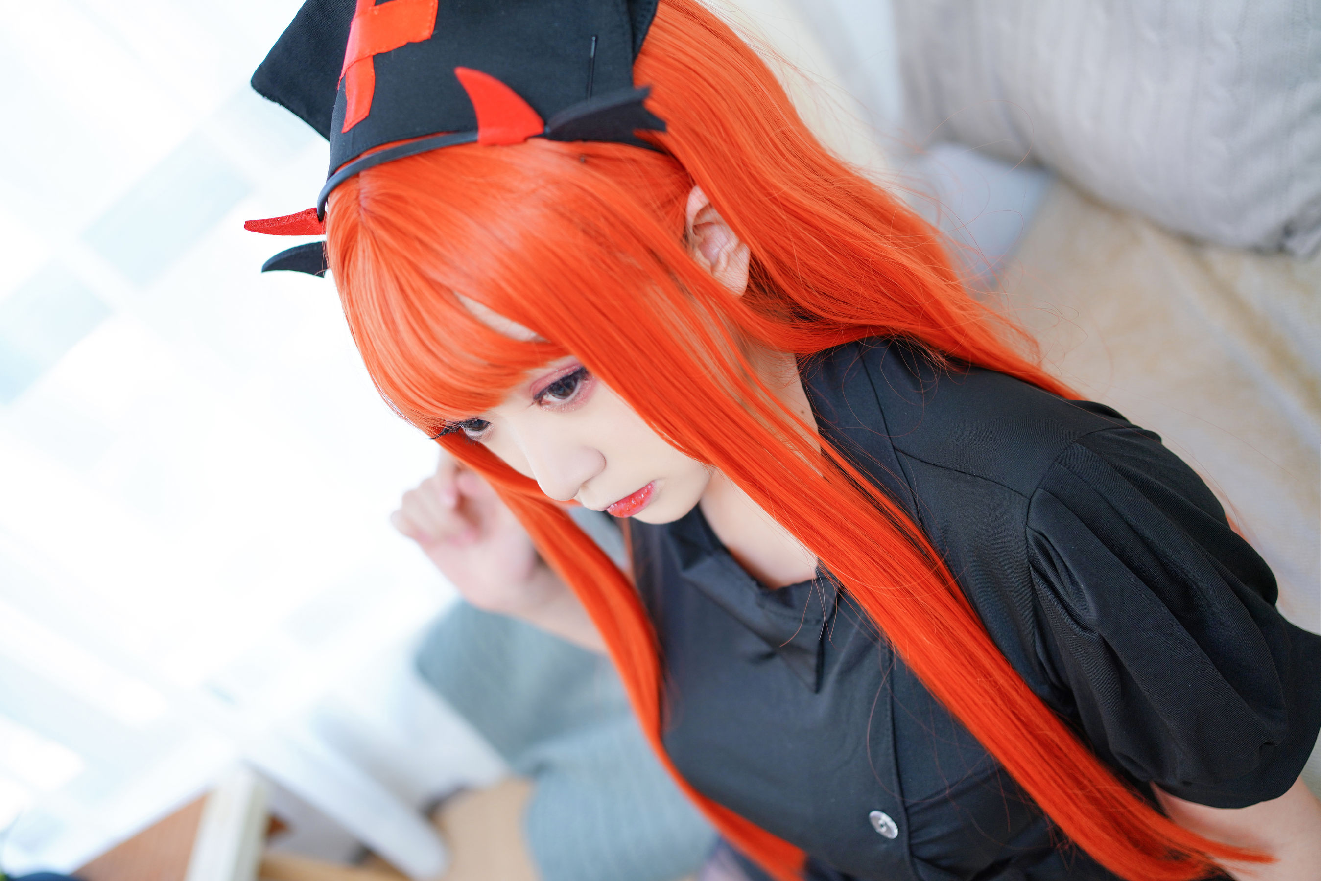 [网红COSER] 动漫博主恩田直幸 - 橘色黑护士