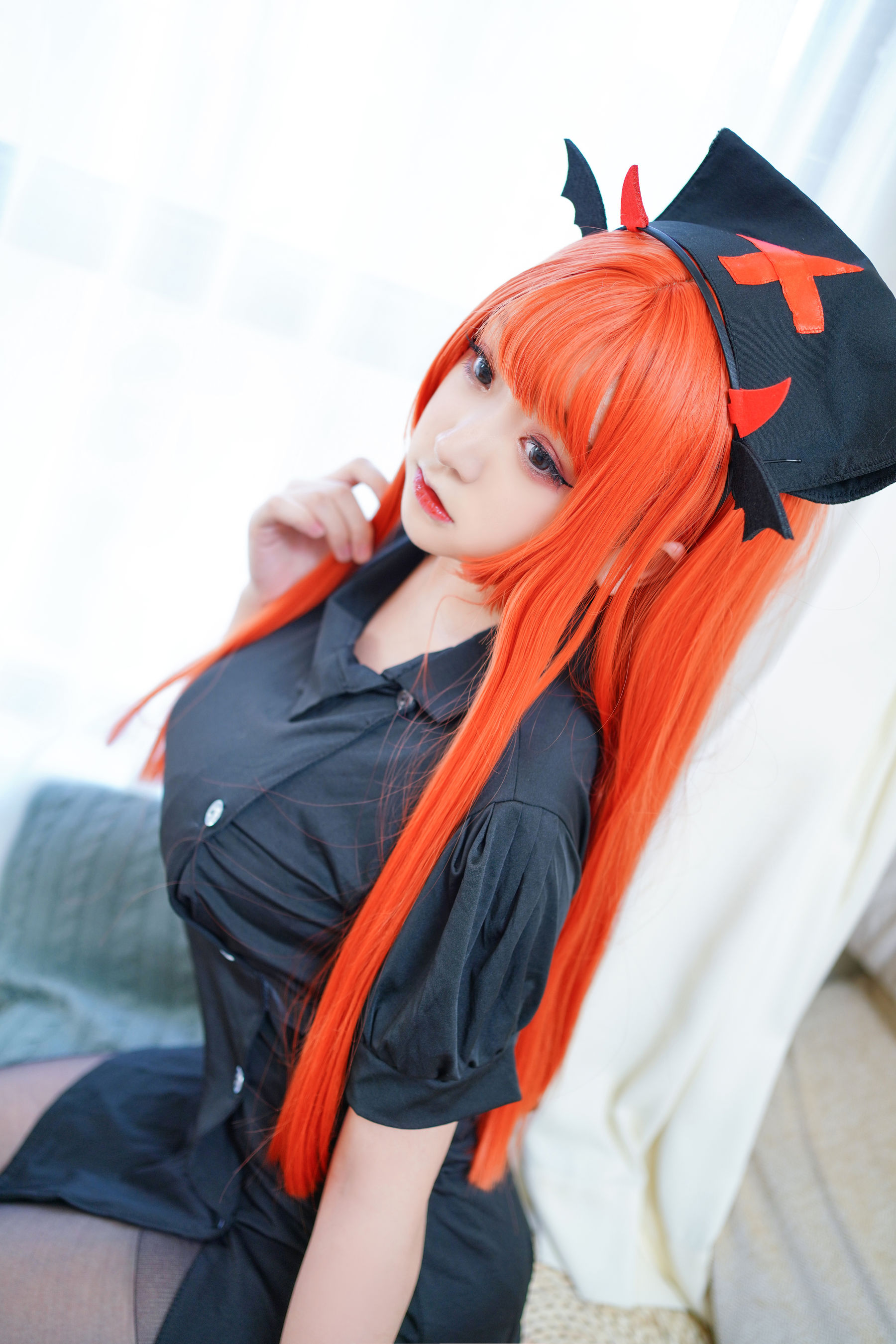 [网红COSER] 动漫博主恩田直幸 - 橘色黑护士