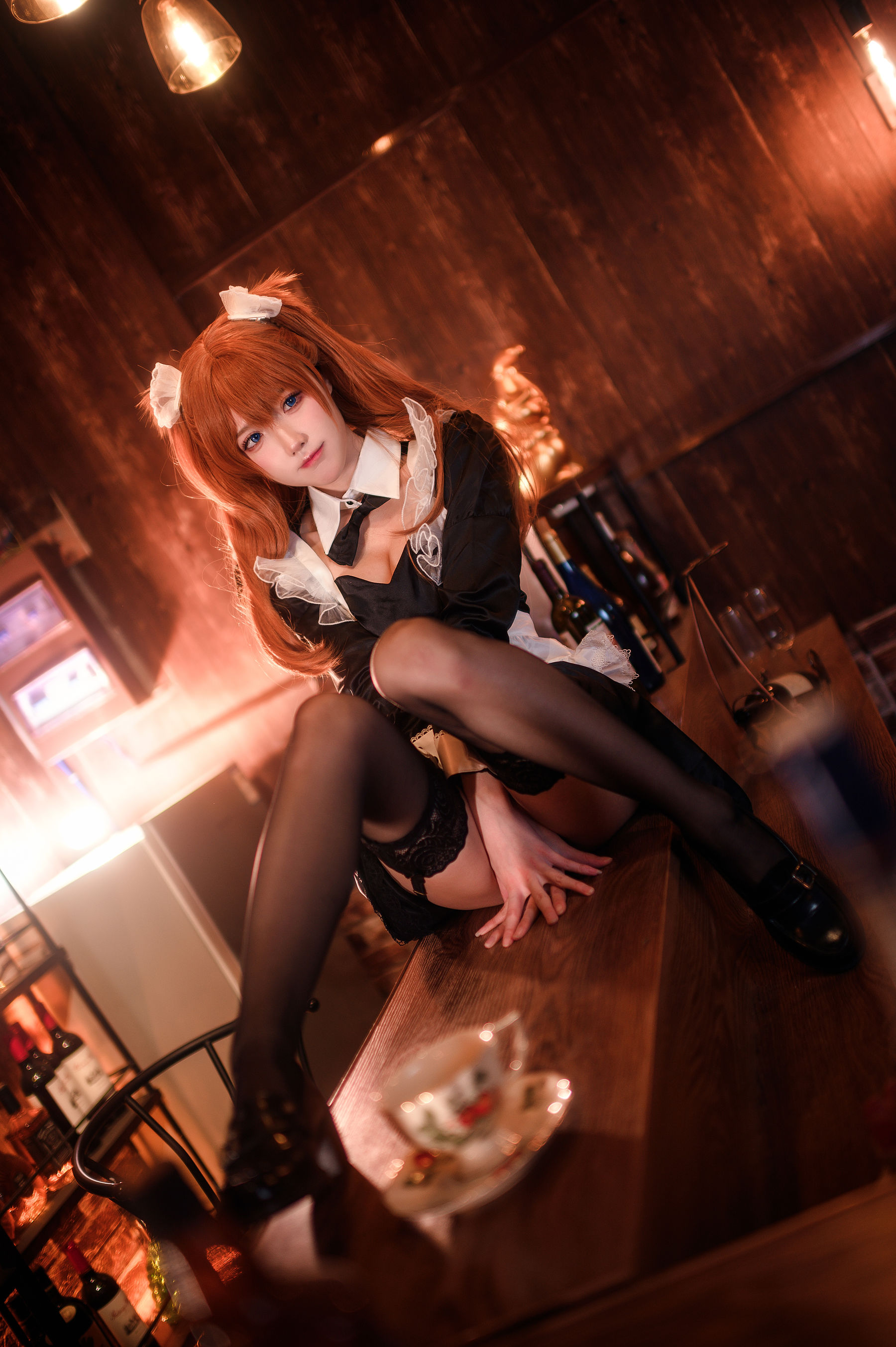 [网红COSER] 动漫博主阿包也是兔娘 - 明日香