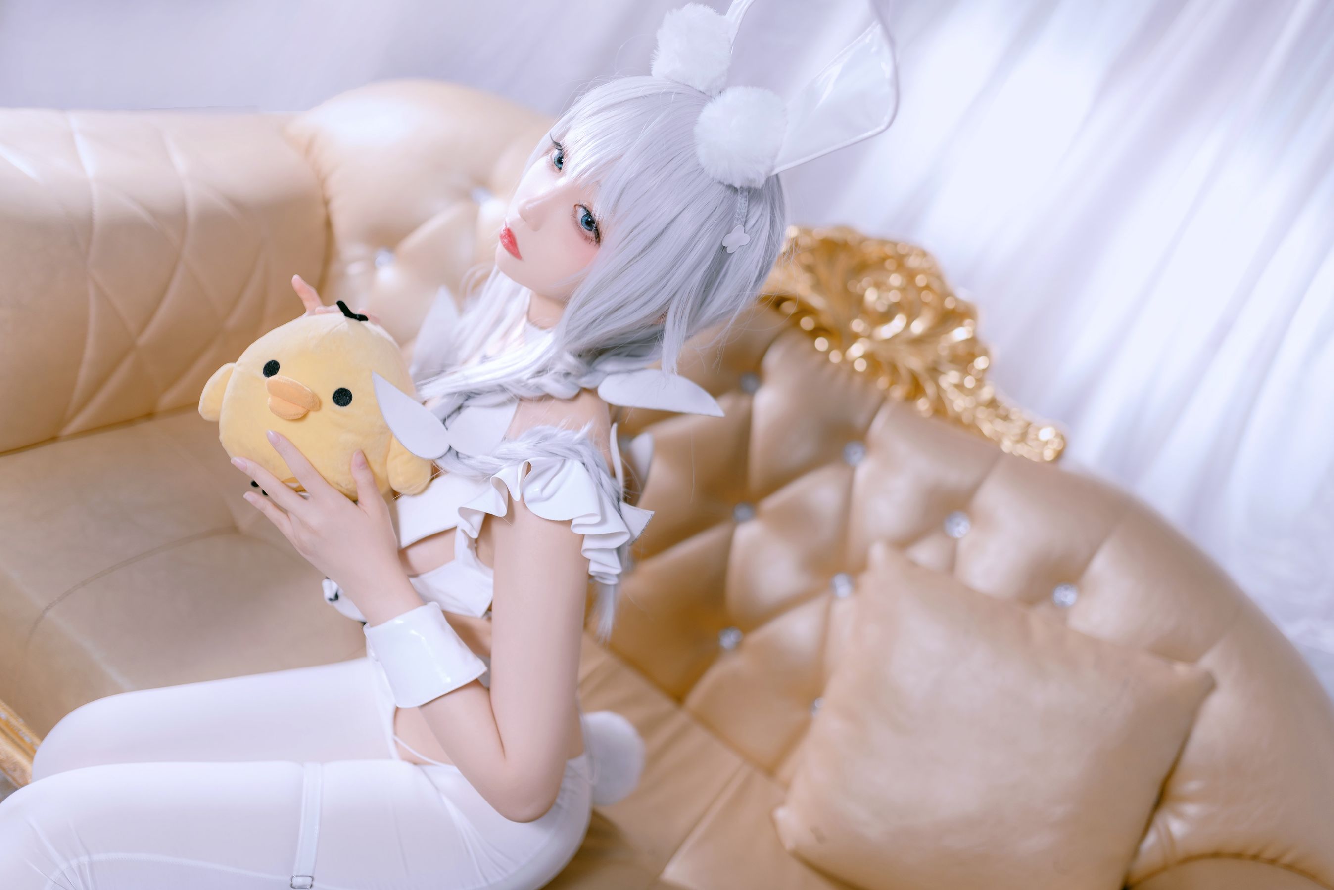 [网红COSER] 小野寺地瓜 - 恶毒白兔