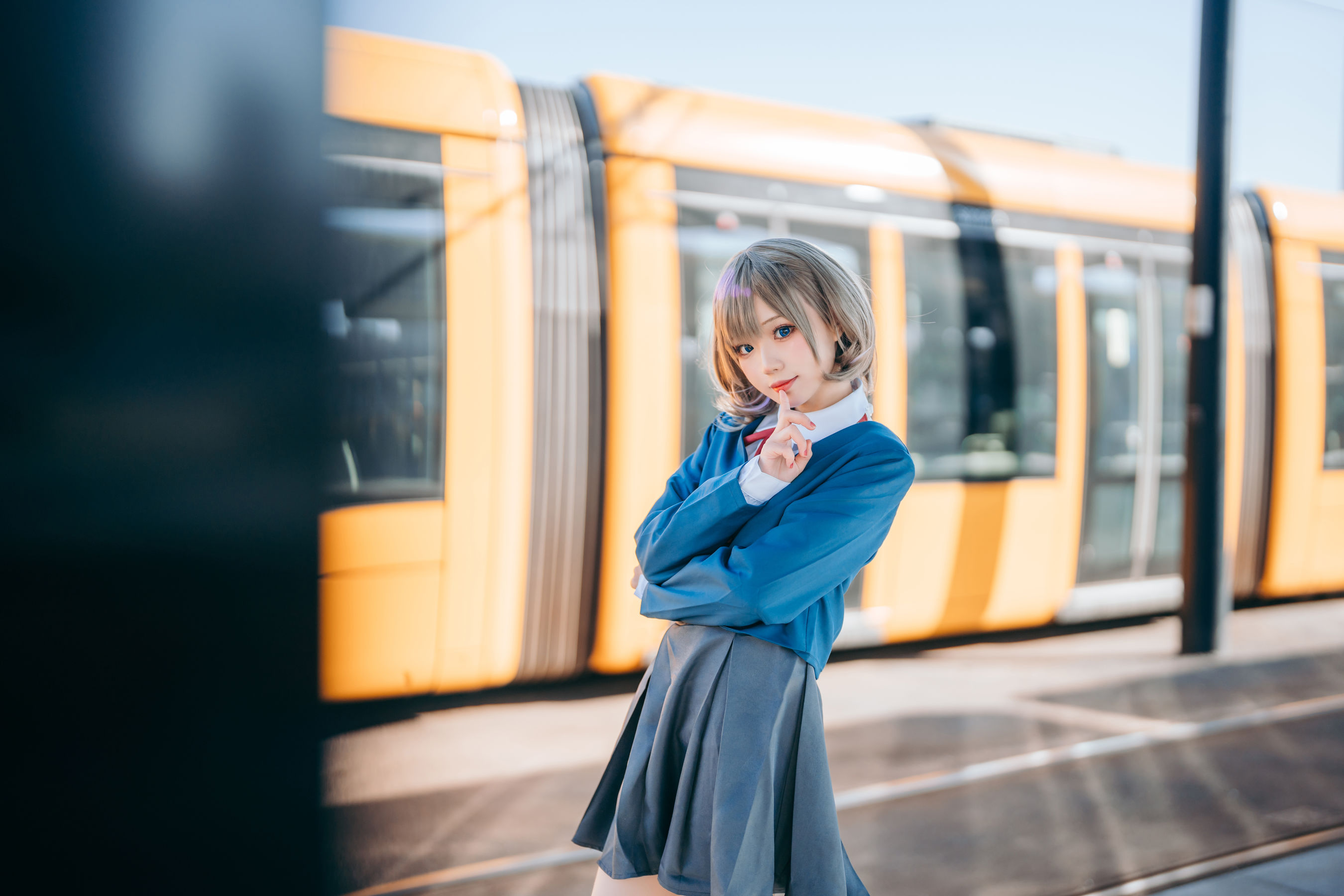 [网红COSER] 花柒Hana - 唐可可校服