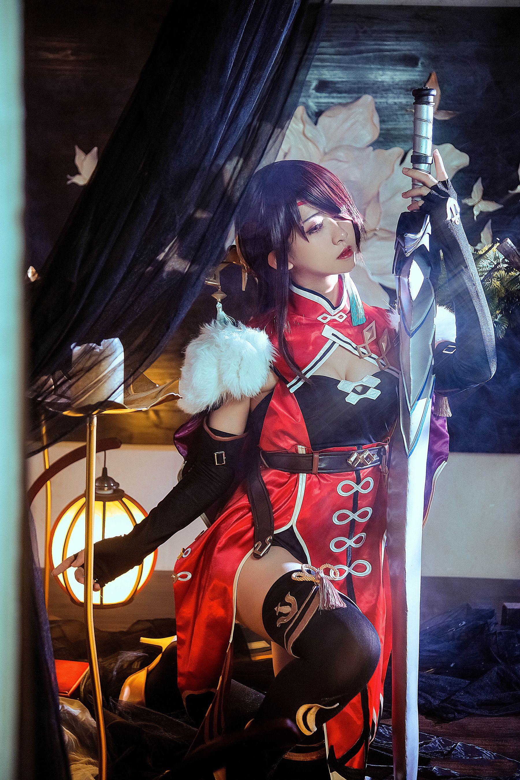 [网红COSER] 超人气Coser鳗鱼霏儿 - 北斗航海