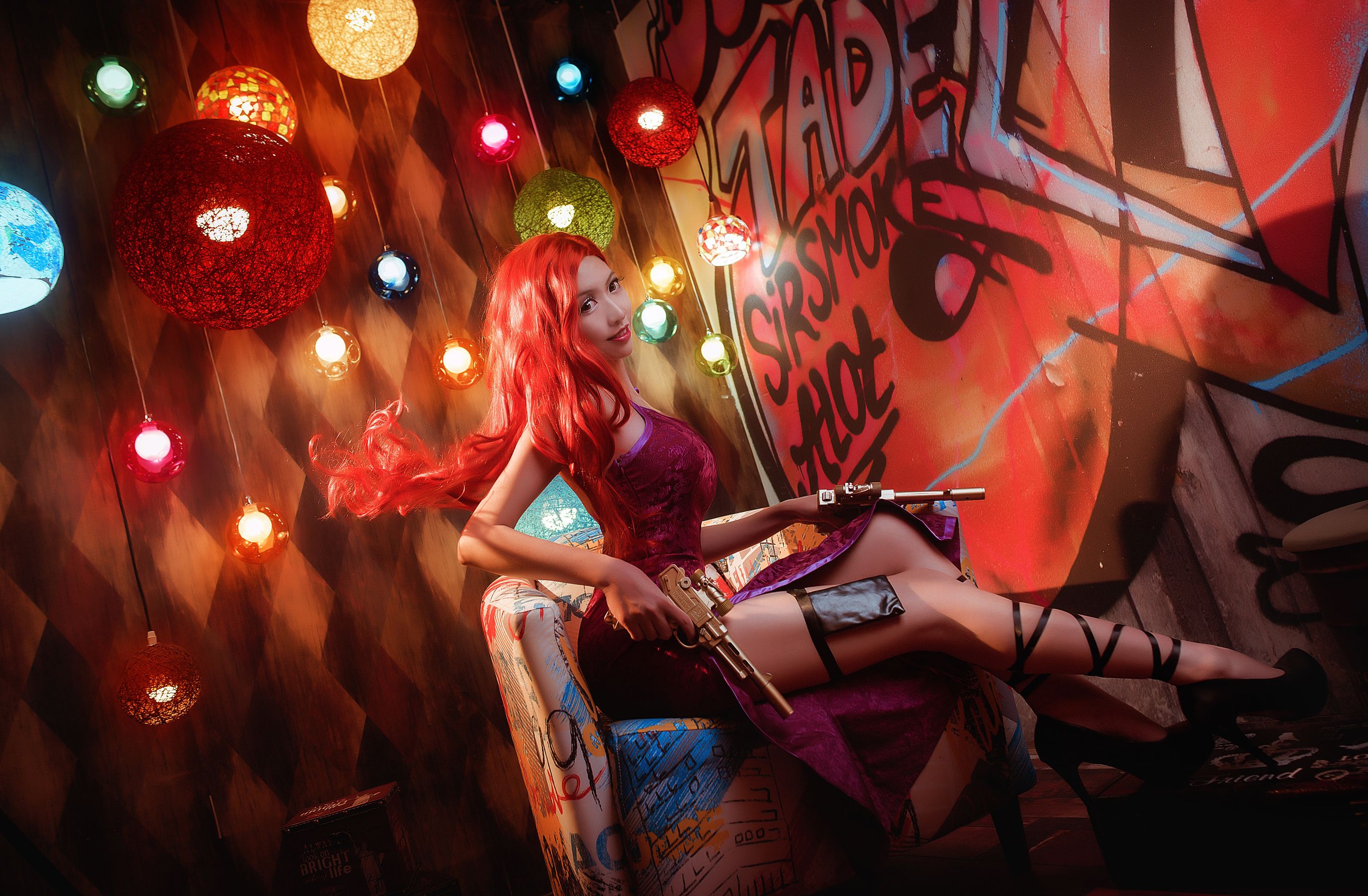 [网红COSER] 超人气Coser鳗鱼霏儿 - 厄运小姐