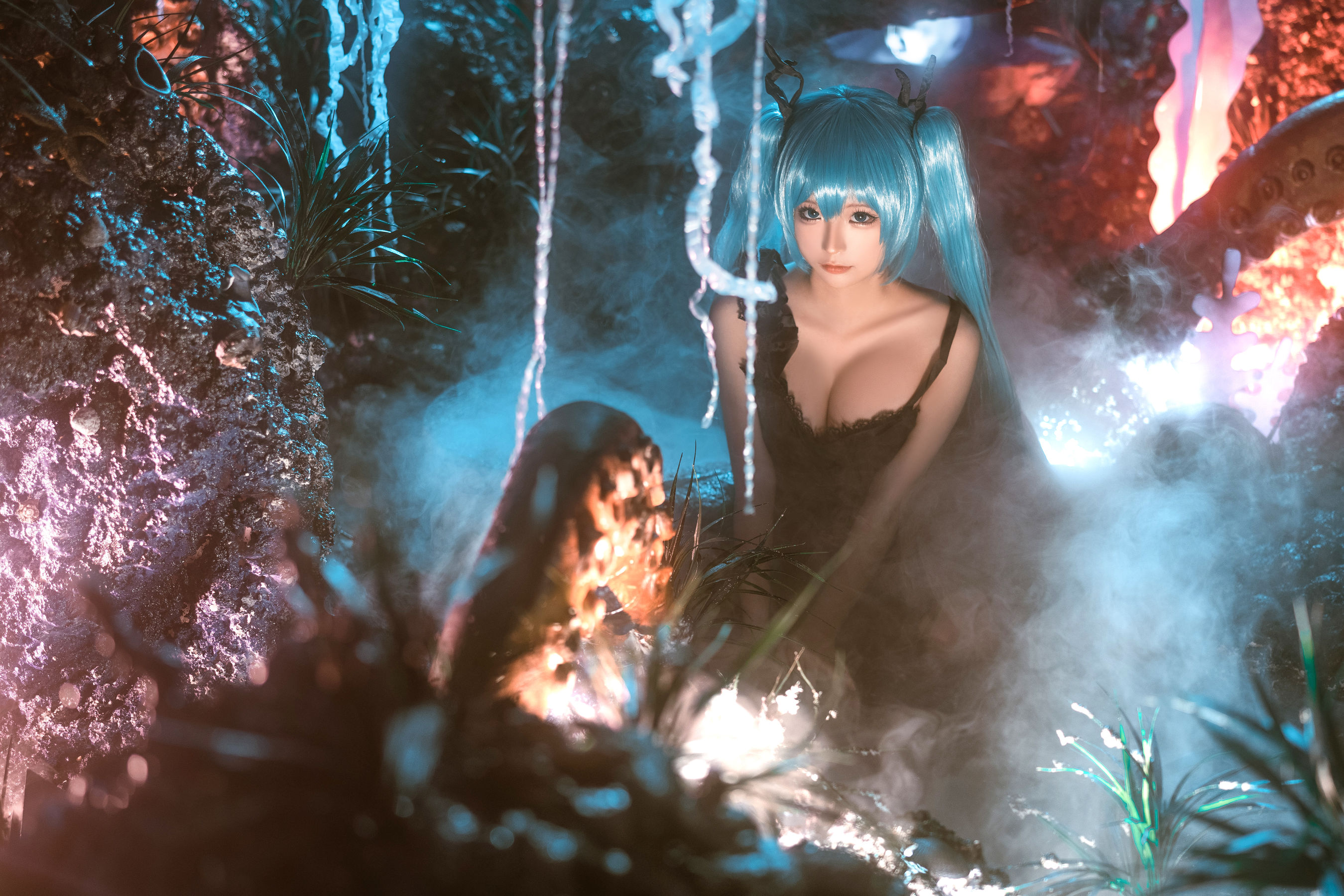 [福利COS] 动漫博主蠢沫沫 - 深海少女