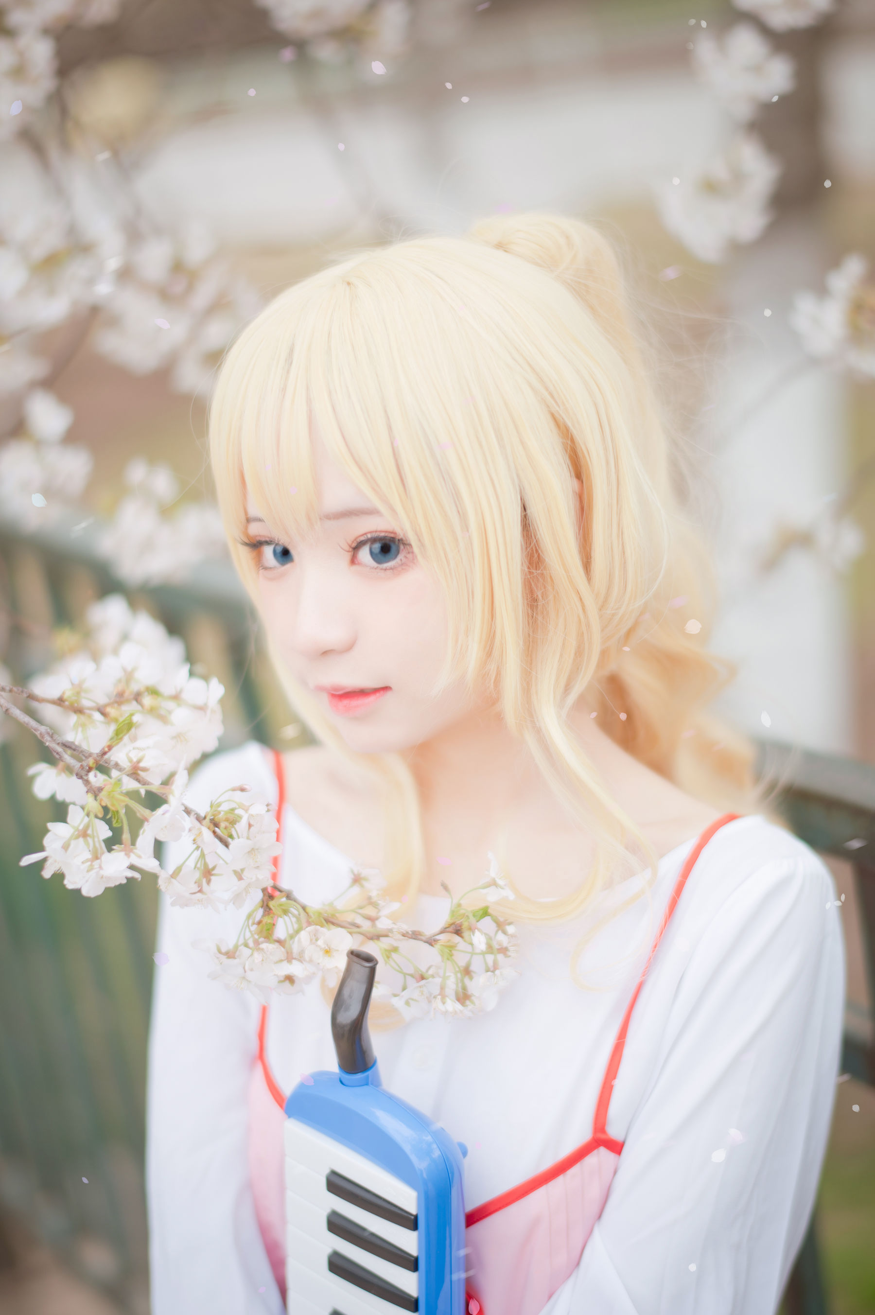 [福利COS] 花柒Hana - 宫园熏粉裙