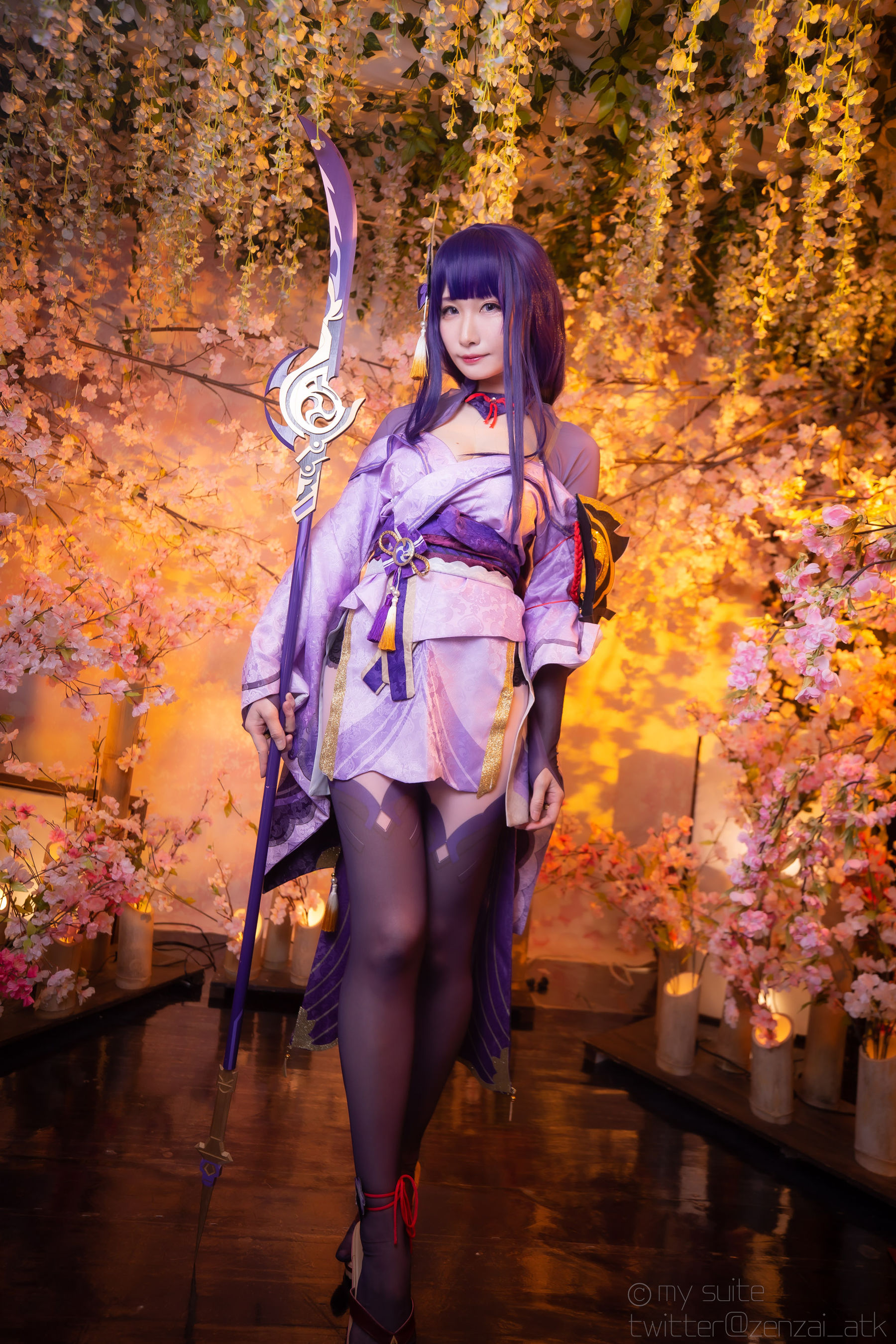 [福利COS] (Cosplay)[my suite] Atsuki あつき - Ikazuti 霆 (Genshin Impact)
