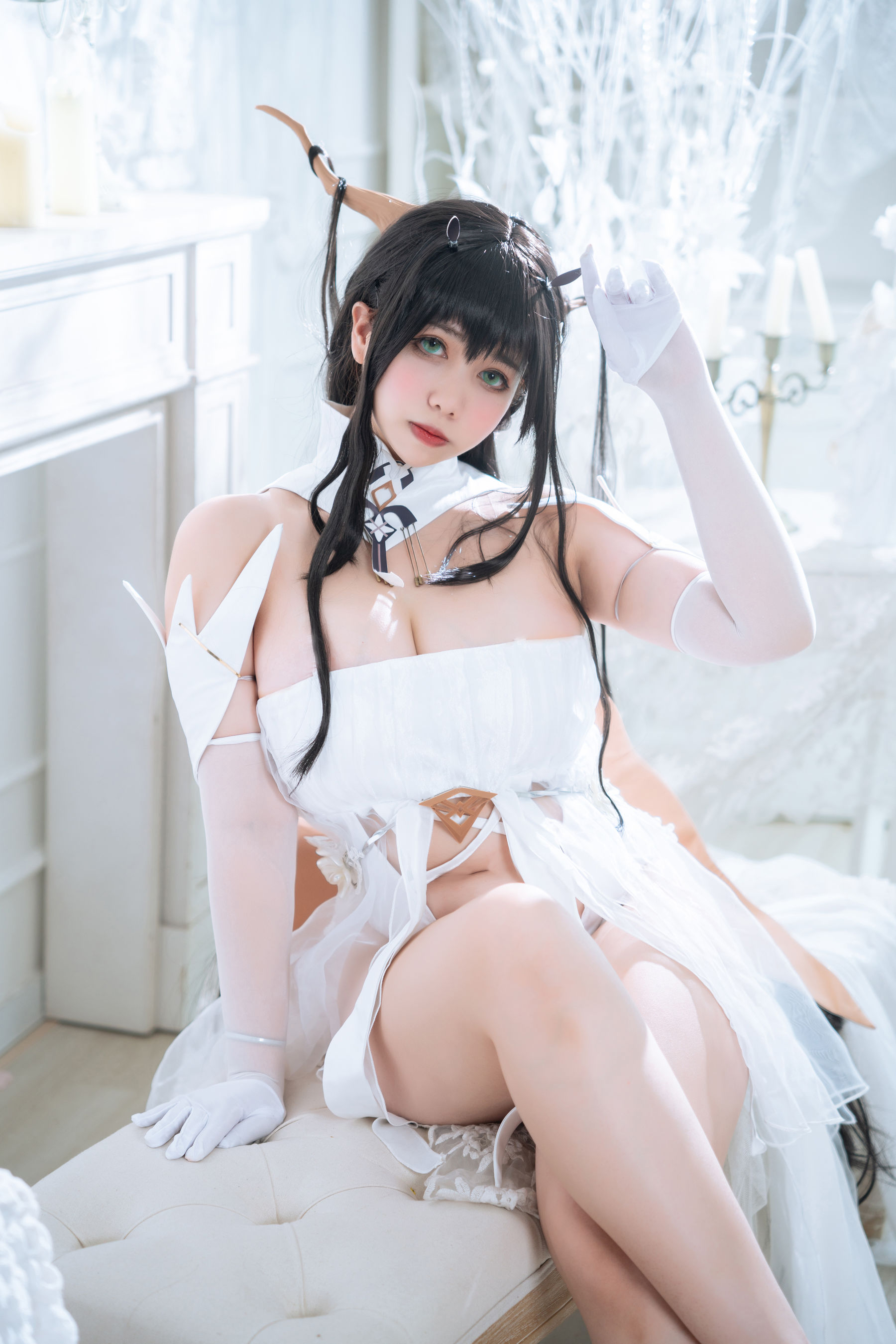 [福利COS] Meroko_魅瞳 - 不挠