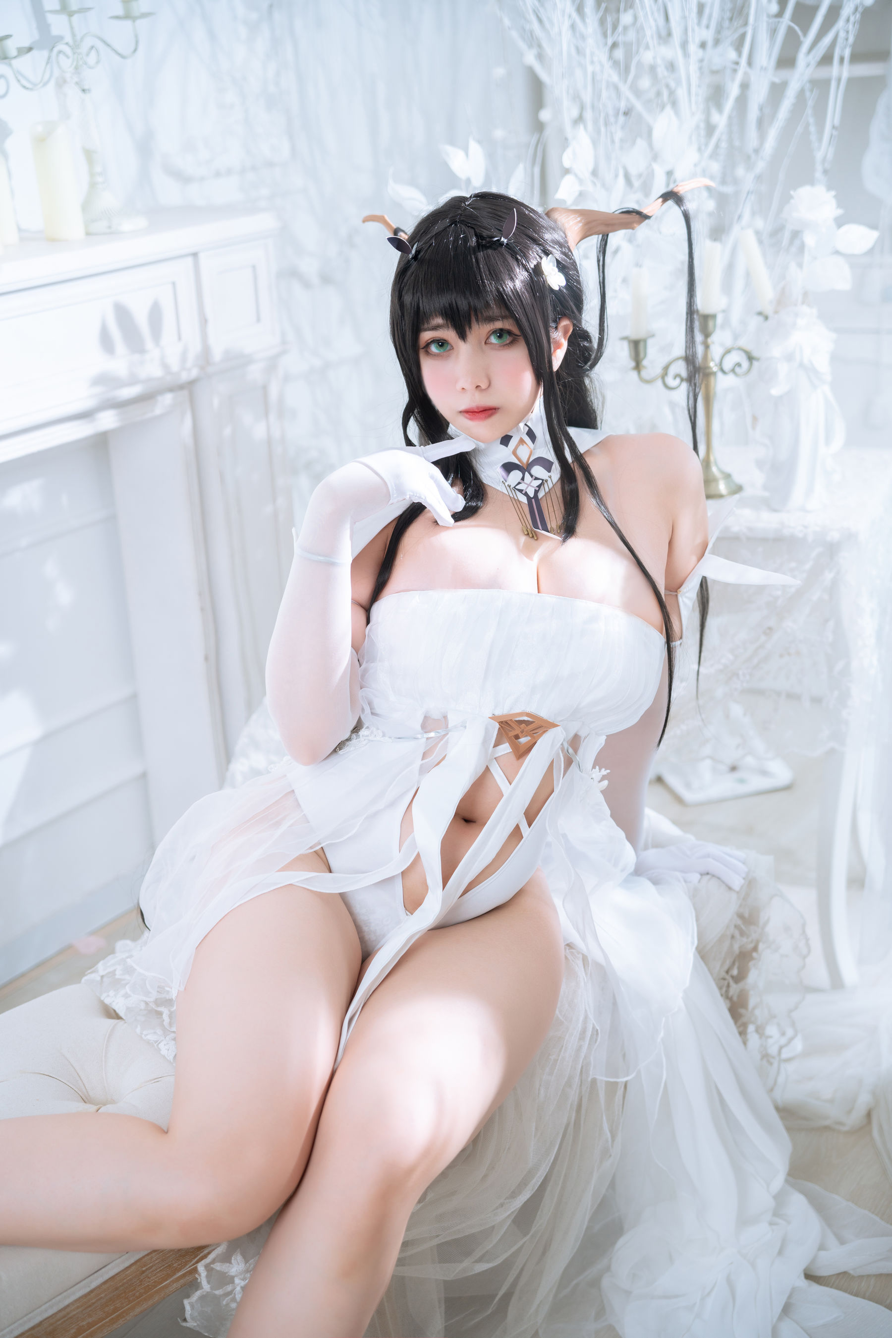 [福利COS] Meroko_魅瞳 - 不挠
