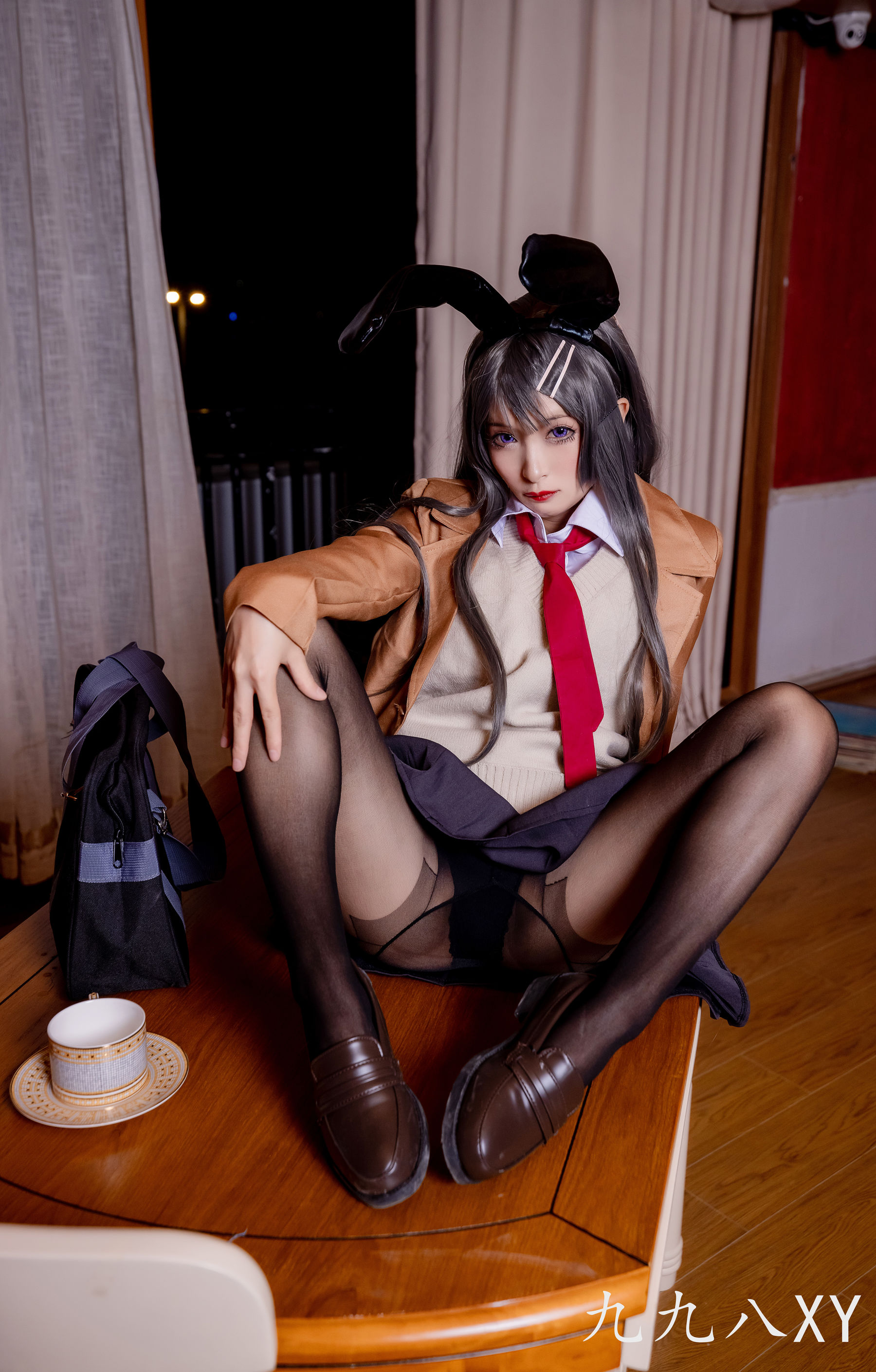[福利COS] 动漫博主九九八XY - 麻衣学姐