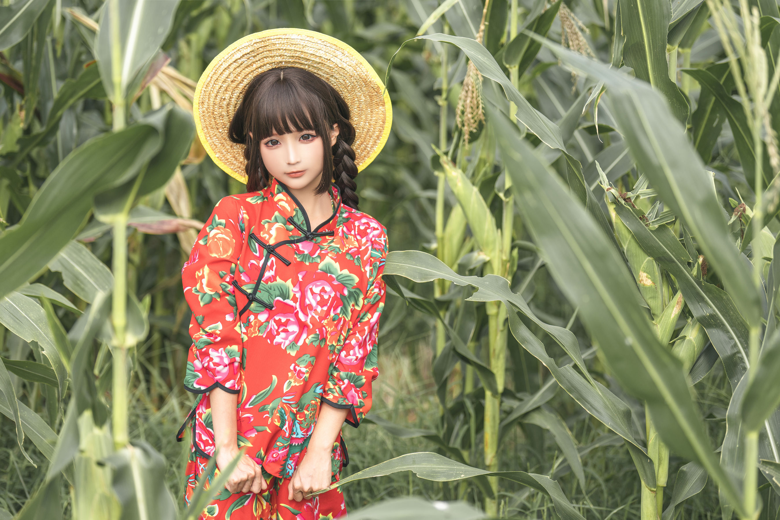 [福利COS] 动漫博主蠢沫沫 - 苞米地的故事
