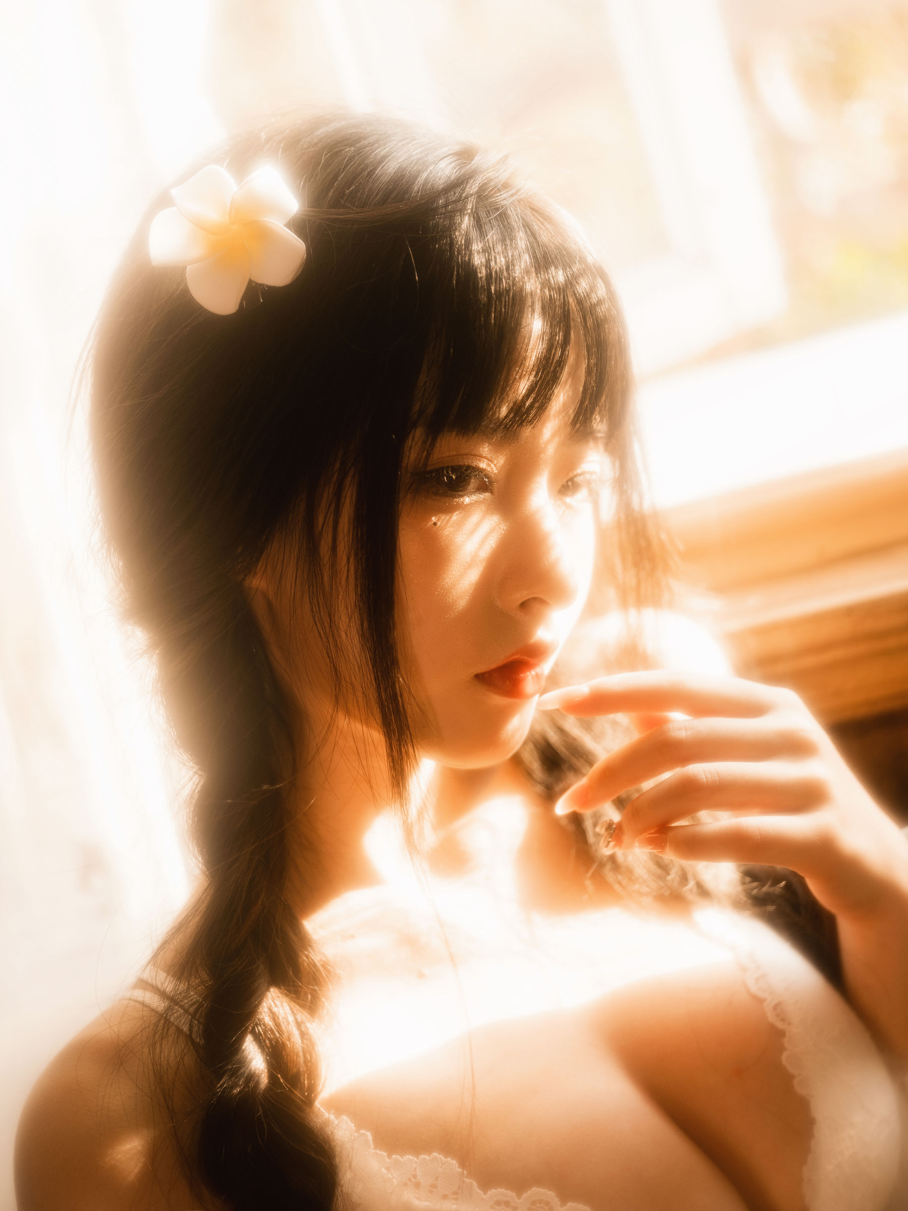 [福利COS] 尤物清水由乃 - 法式内衣