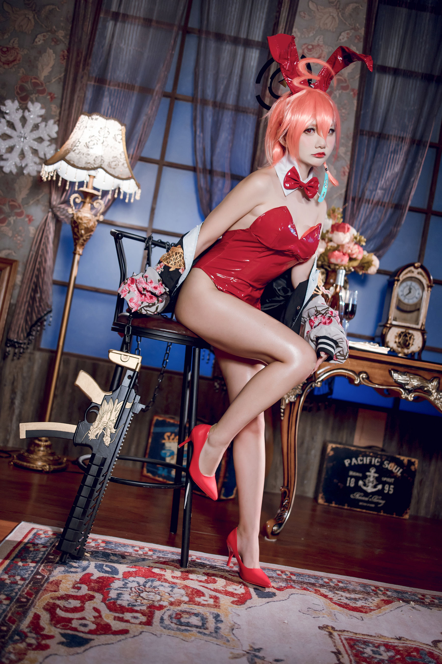 [福利COS] 是一只熊仔吗 - 碧蓝档案 美甘宁瑠