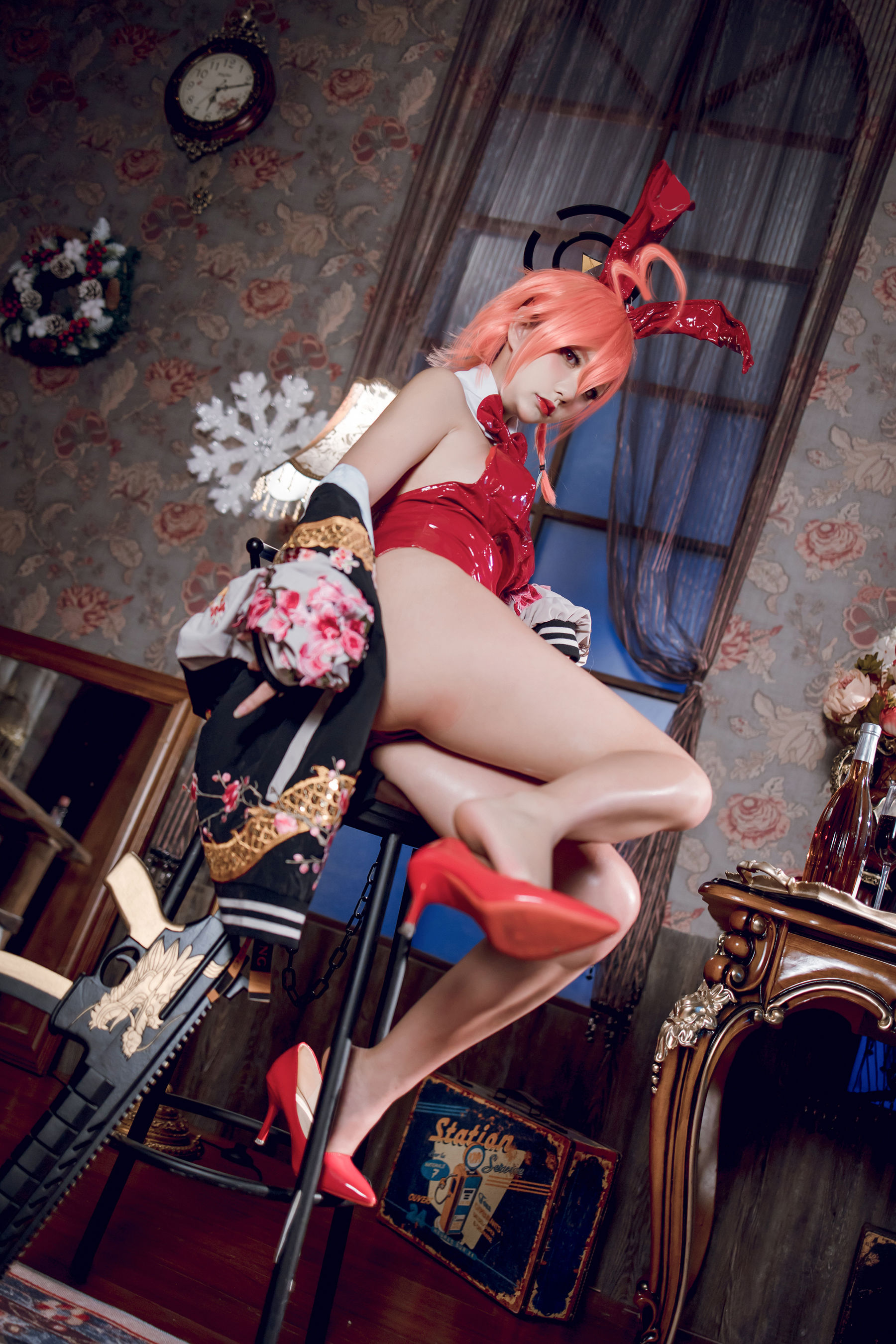 [福利COS] 是一只熊仔吗 - 碧蓝档案 美甘宁瑠