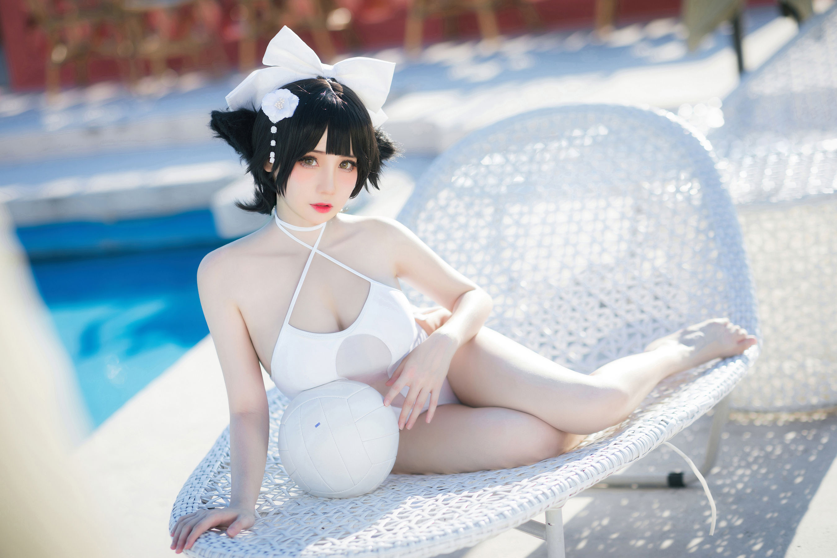 [福利COS] 焖焖碳 - 高雄泳装