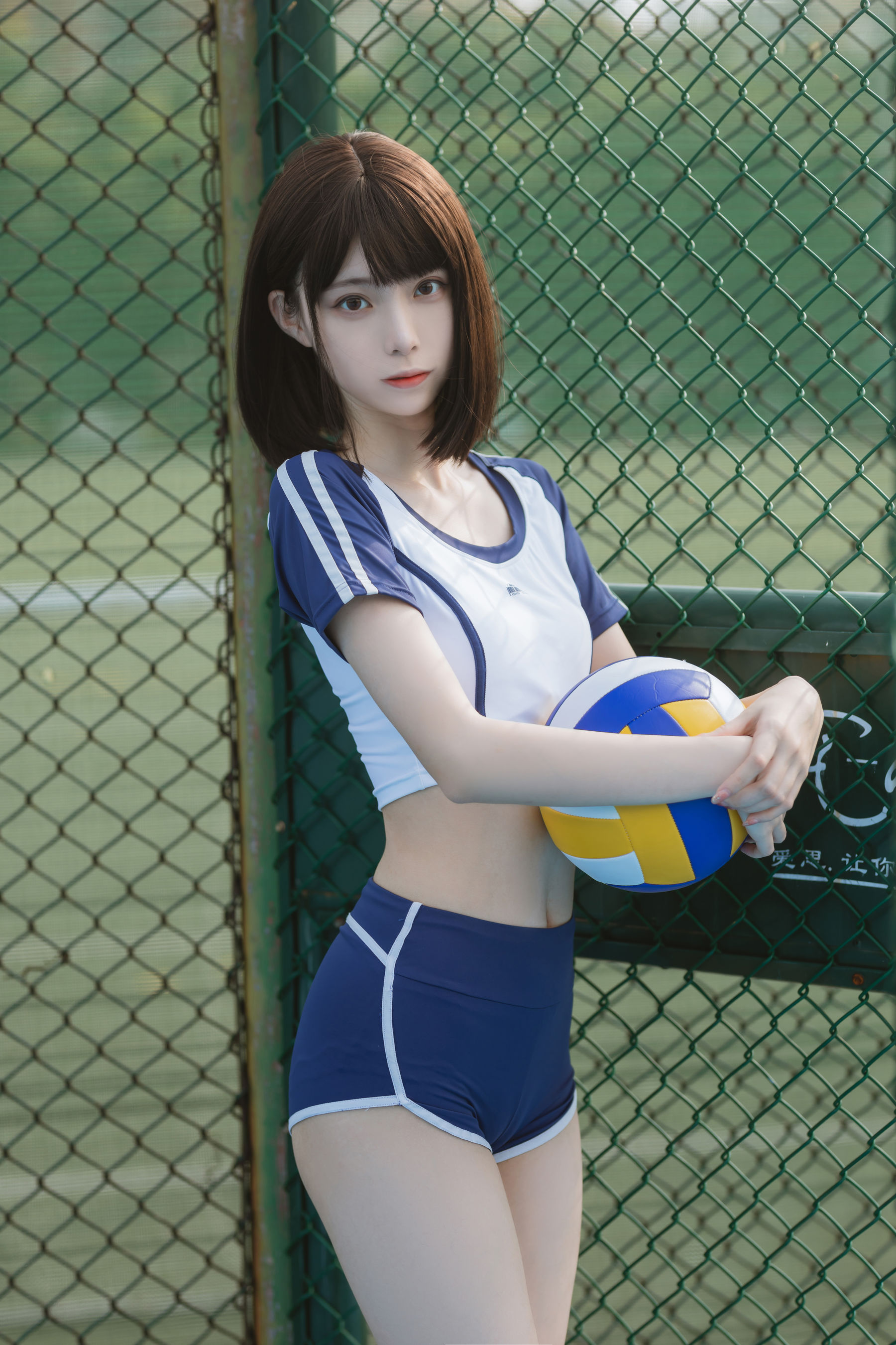 [福利COS] 许岚(叁月life) - 夏日运动服