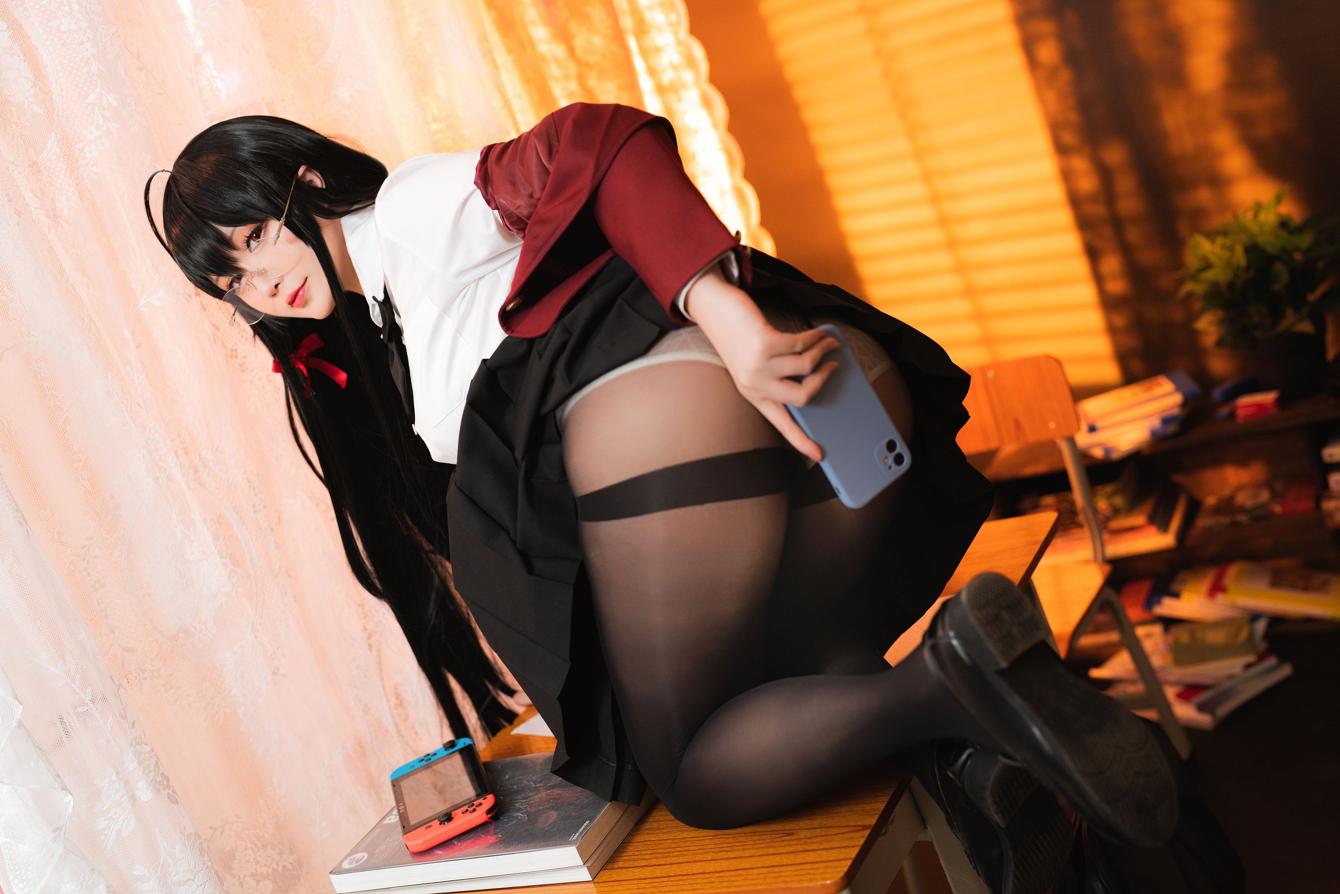 [福利COS] Coser小姐姐星之迟迟 - JK大凤