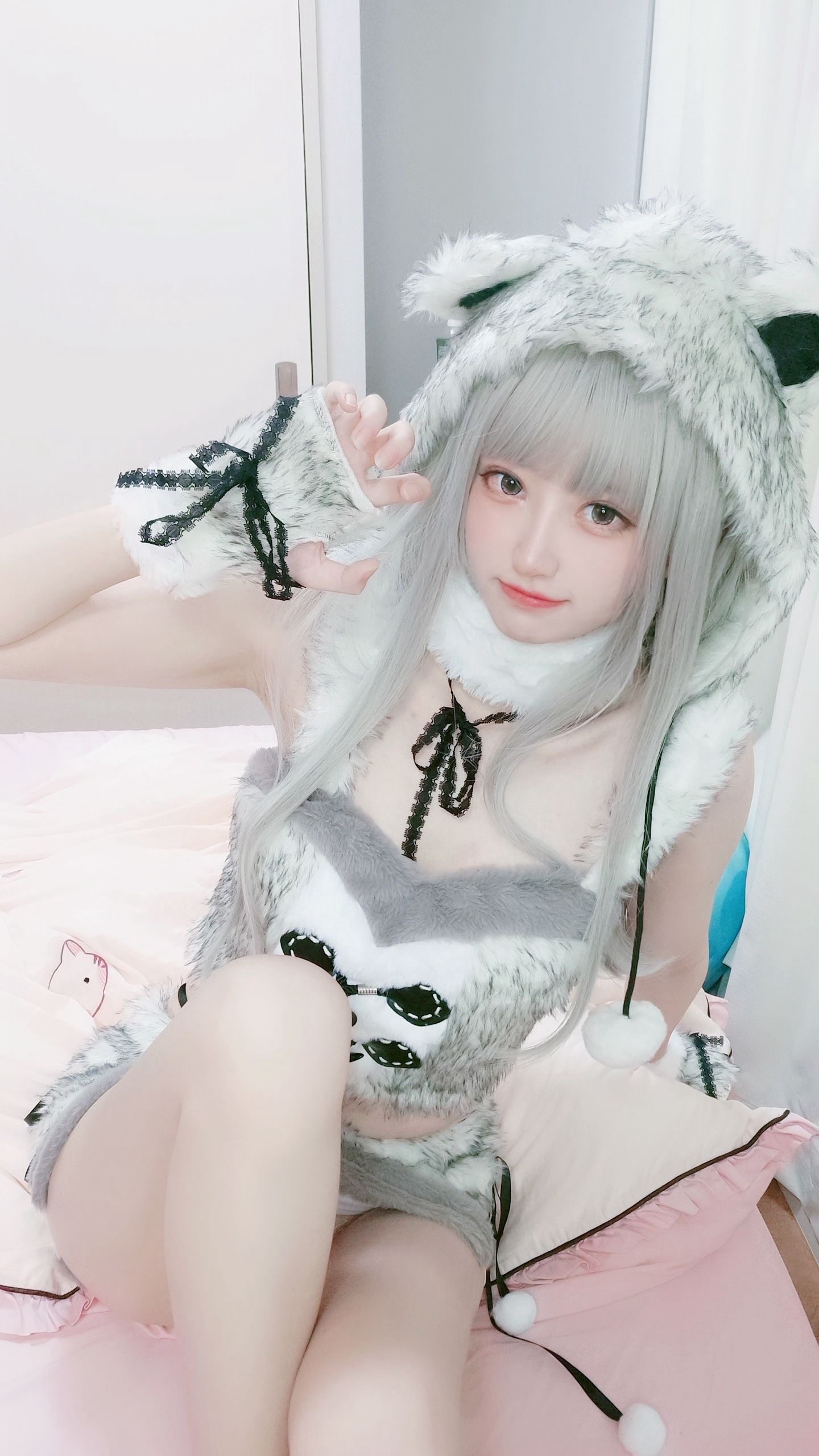 [福利COS] 千阳(ちよ) - 白熊