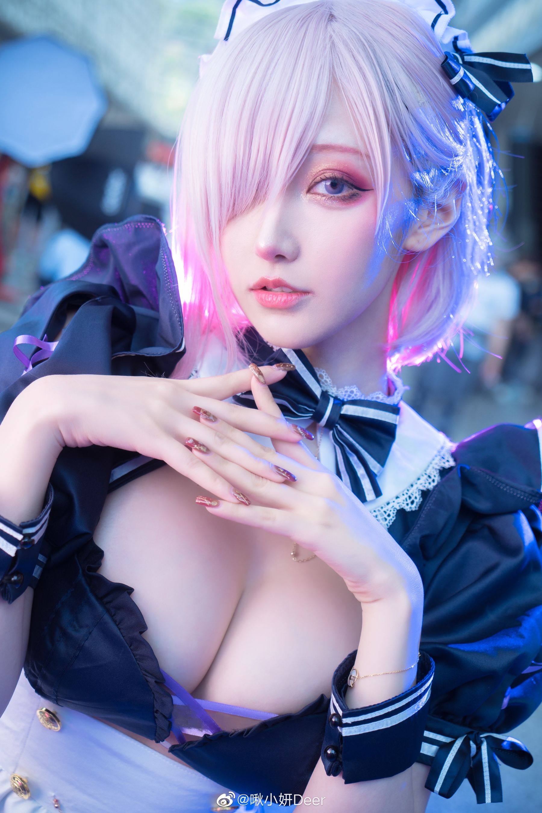 [福利COS] 啾小研 - 玛修女仆