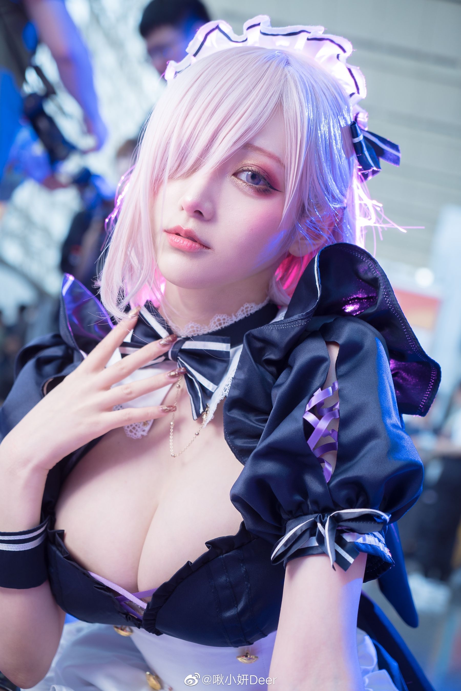 [福利COS] 啾小研 - 玛修女仆