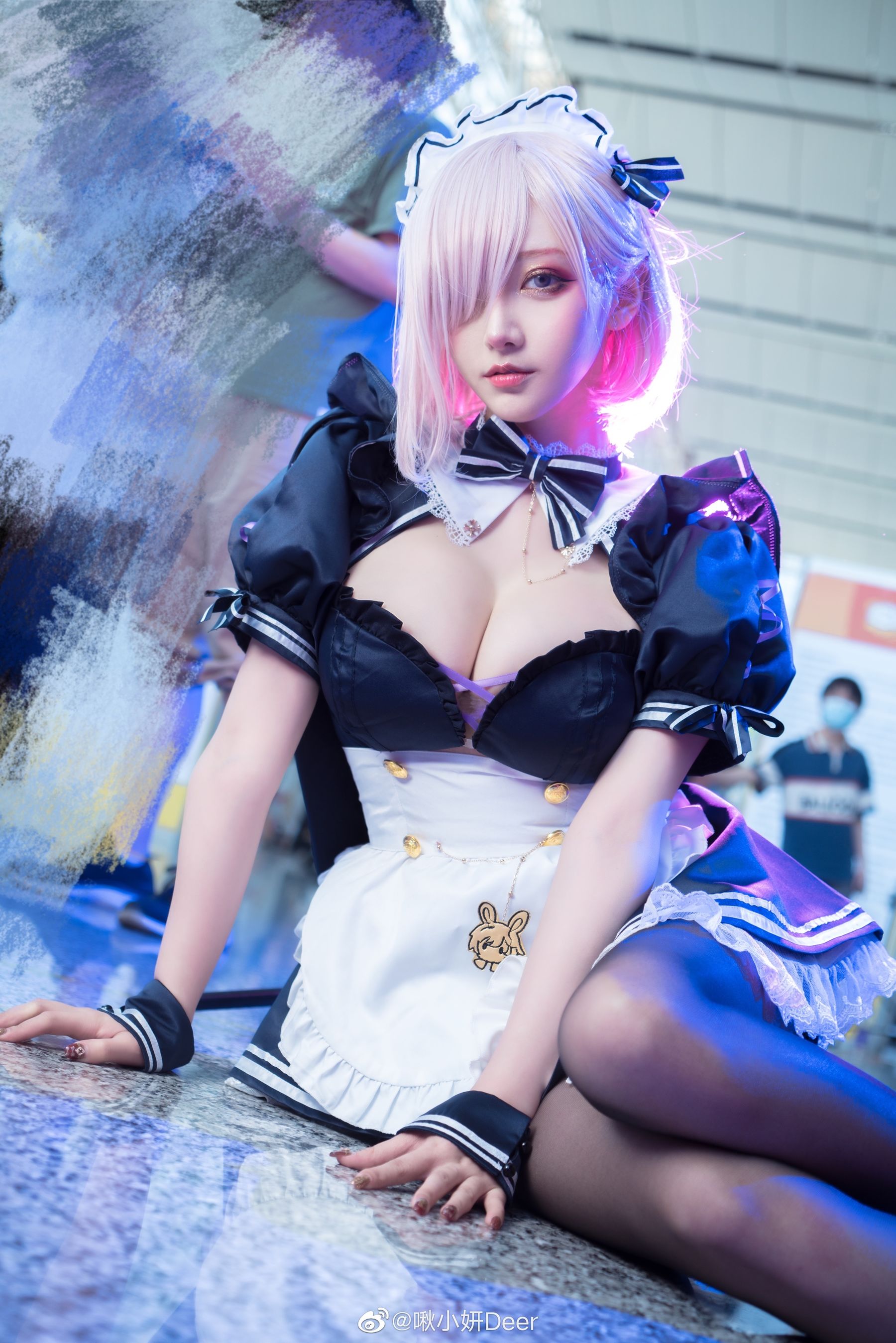 [福利COS] 啾小研 - 玛修女仆