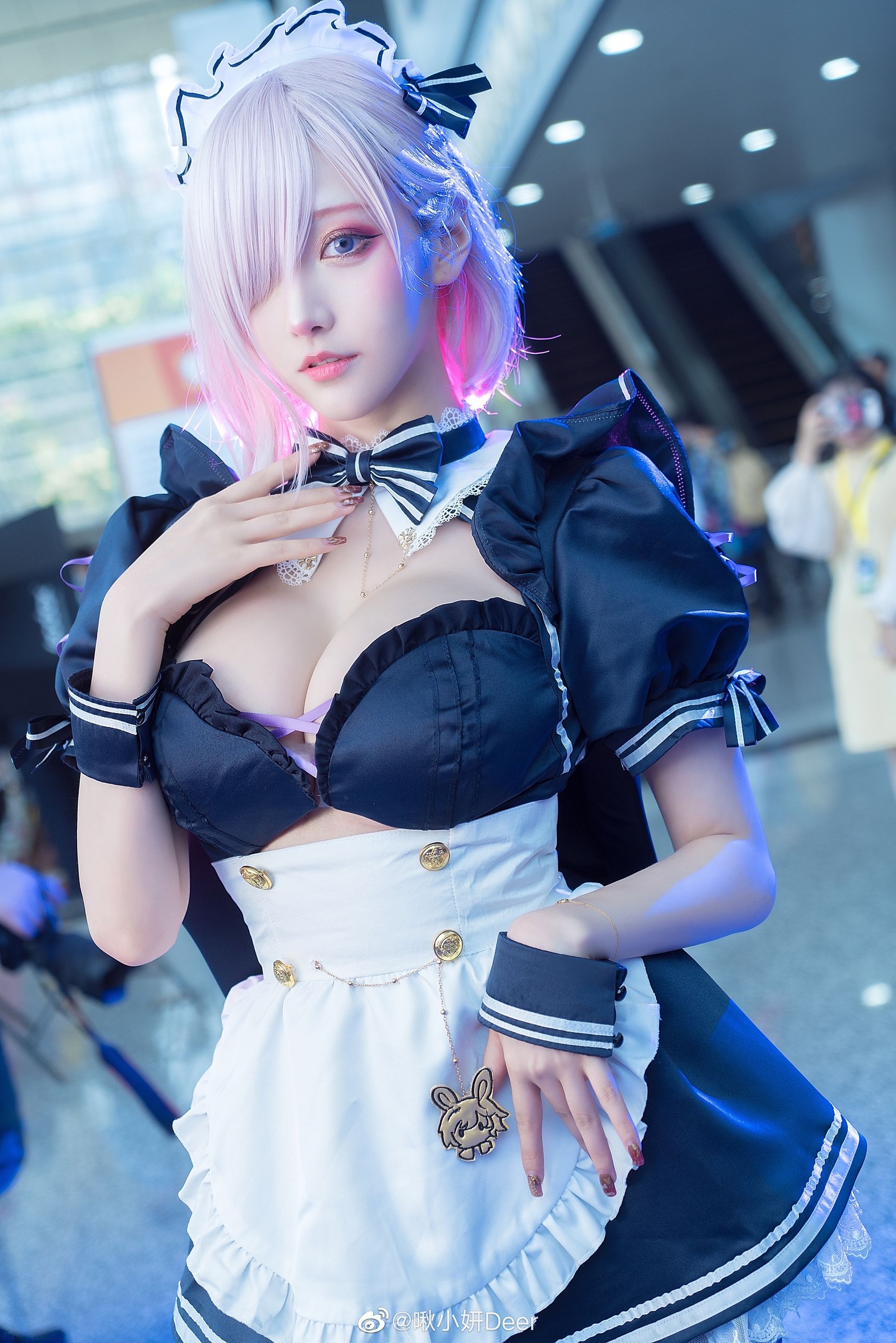[福利COS] 啾小研 - 玛修女仆