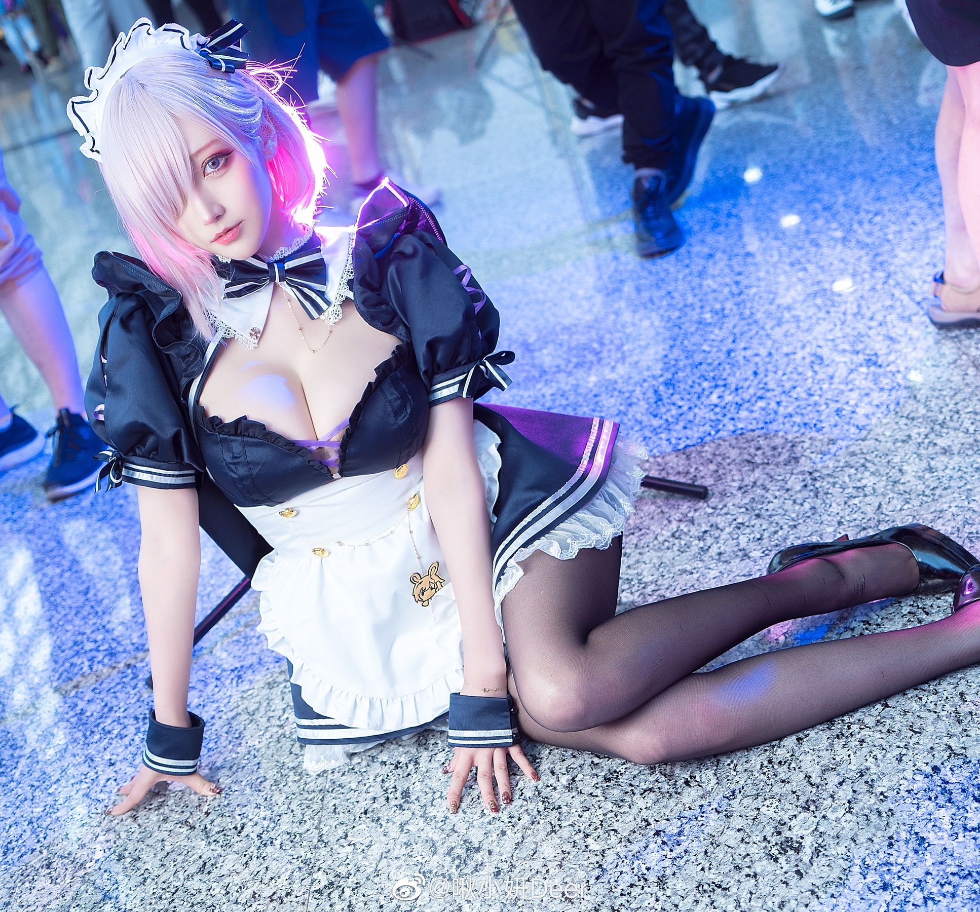 [福利COS] 啾小研 - 玛修女仆