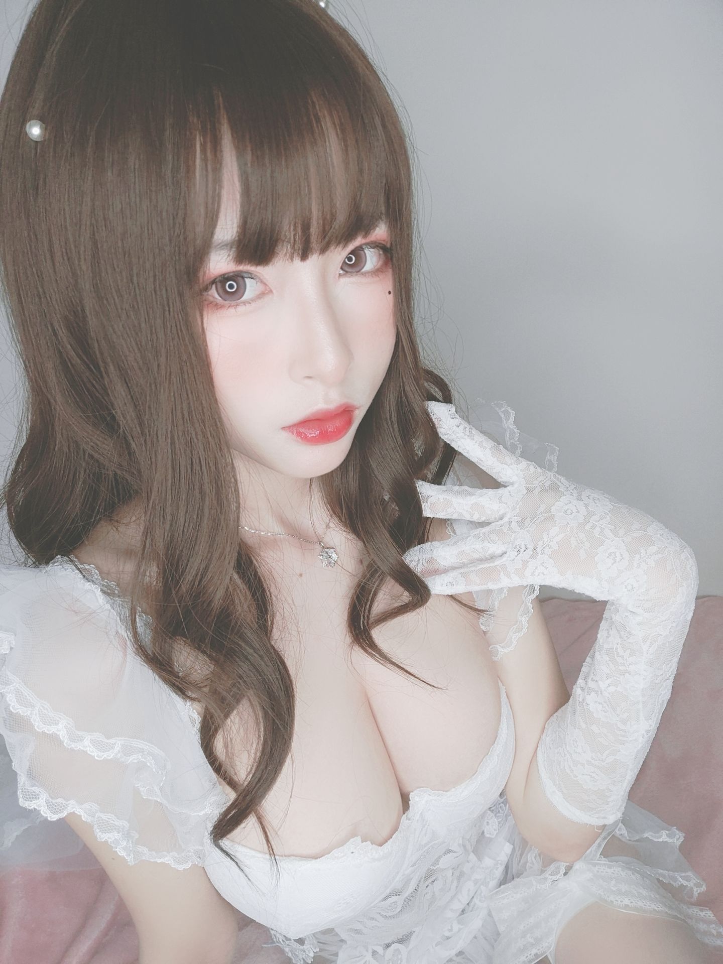 [福利COS] 尤物清水由乃 - 花嫁自拍
