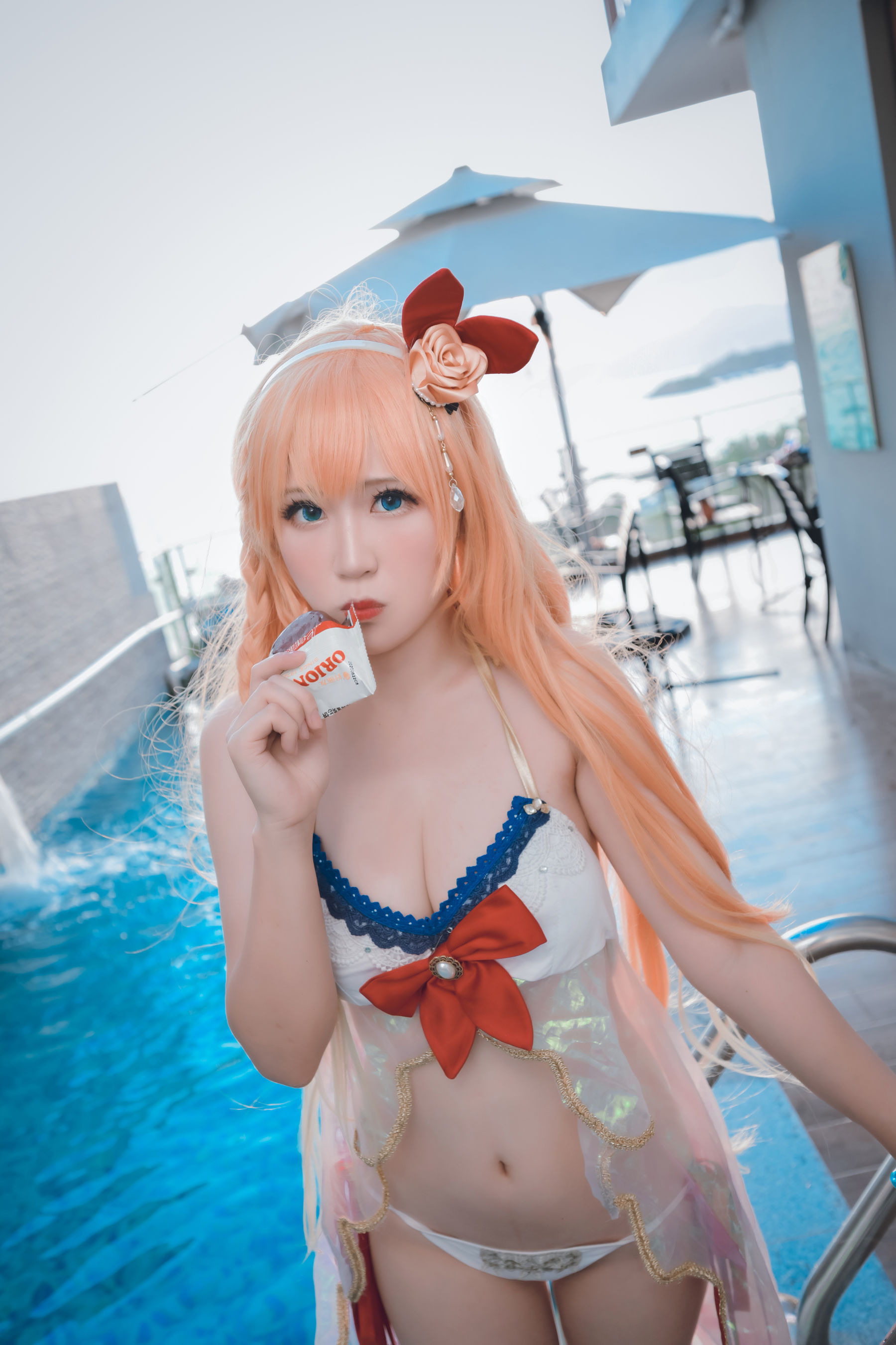 [福利COS] 流年不停_w - 佩可莉姆泳装