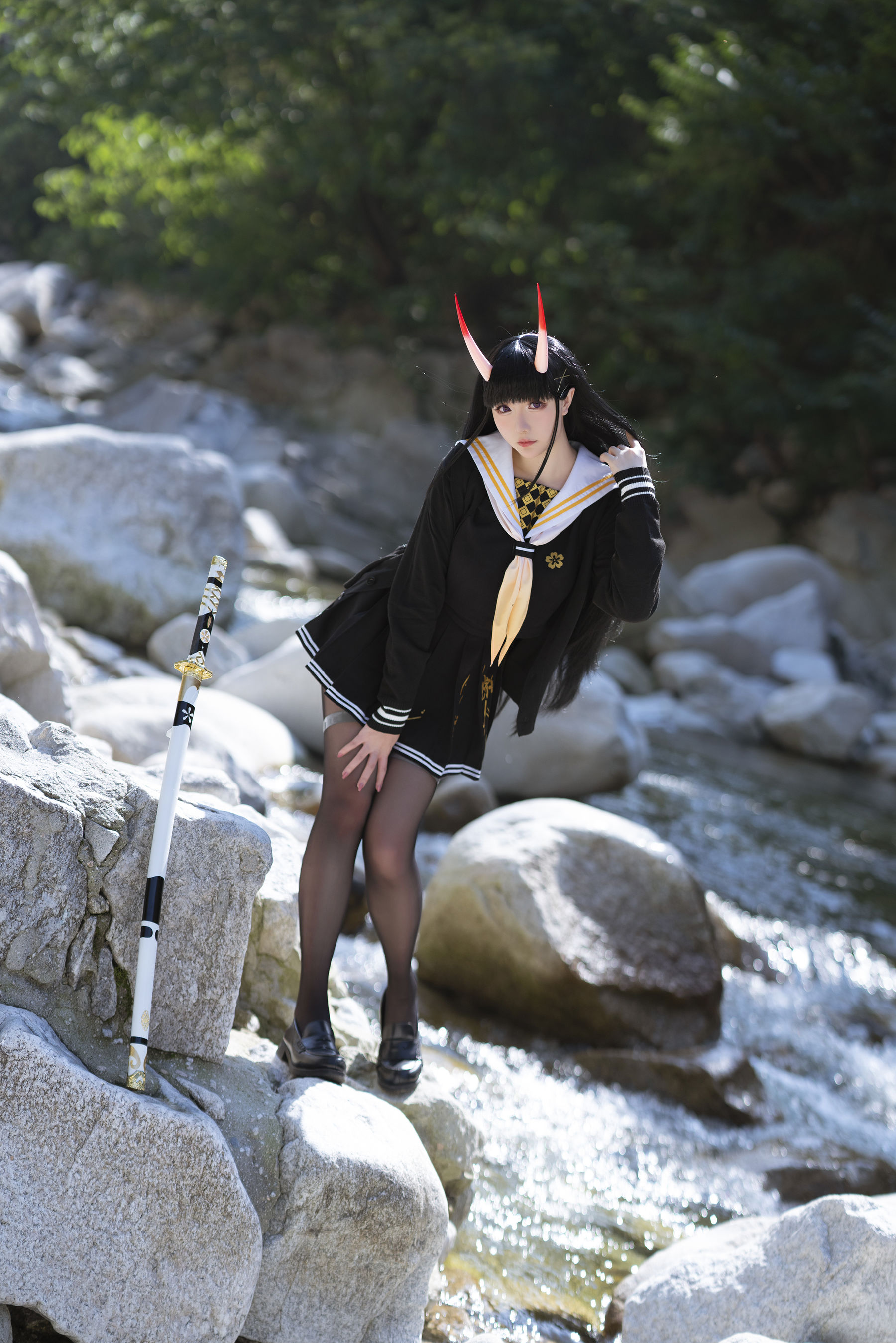 [福利COS] Coser小姐姐星之迟迟 - 碧蓝航线能代