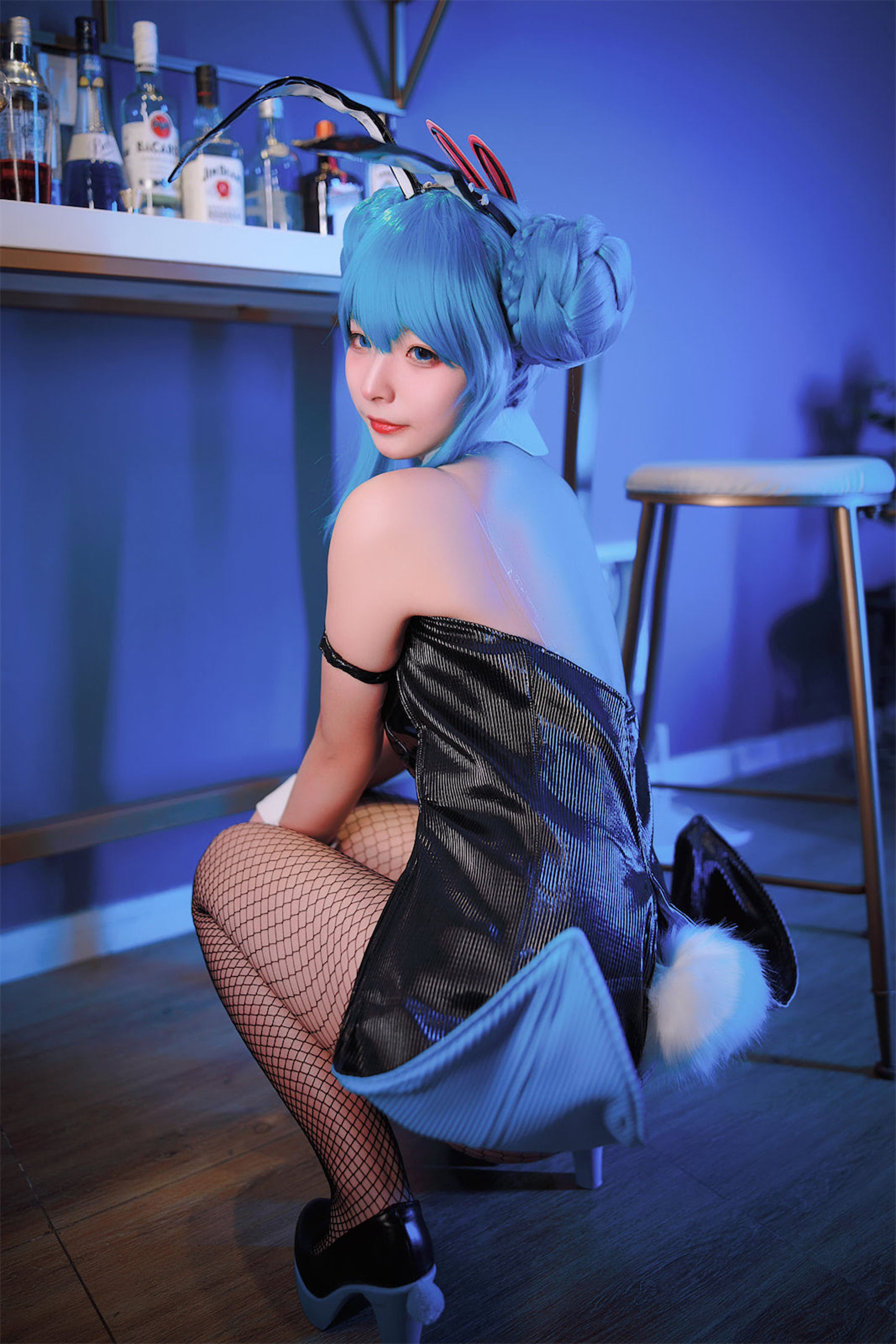 [福利COS] yuuhui玉汇 - 初音黑兔