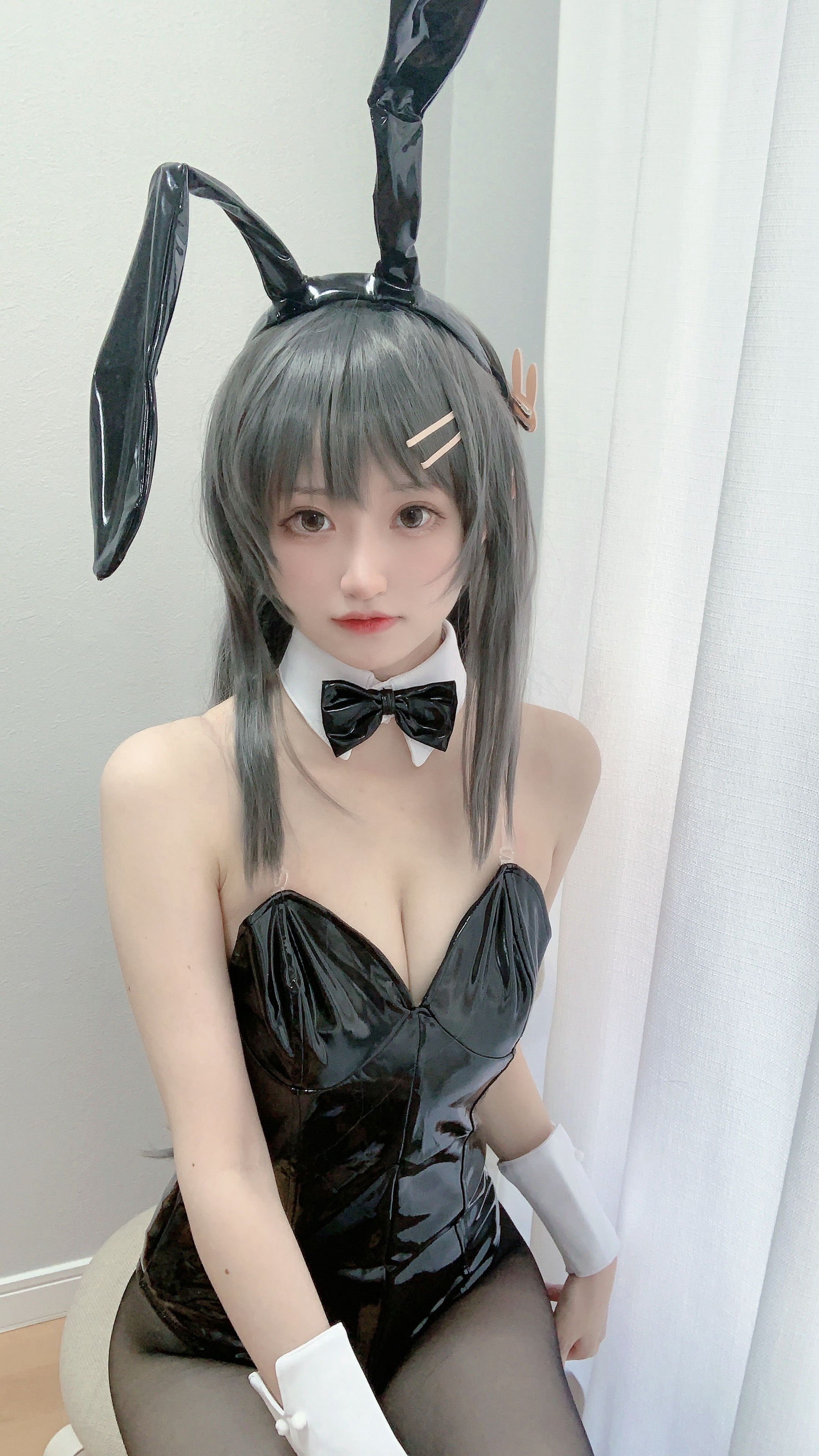 [福利COS] 千阳(ちよ) - 麻衣学姐兔子装