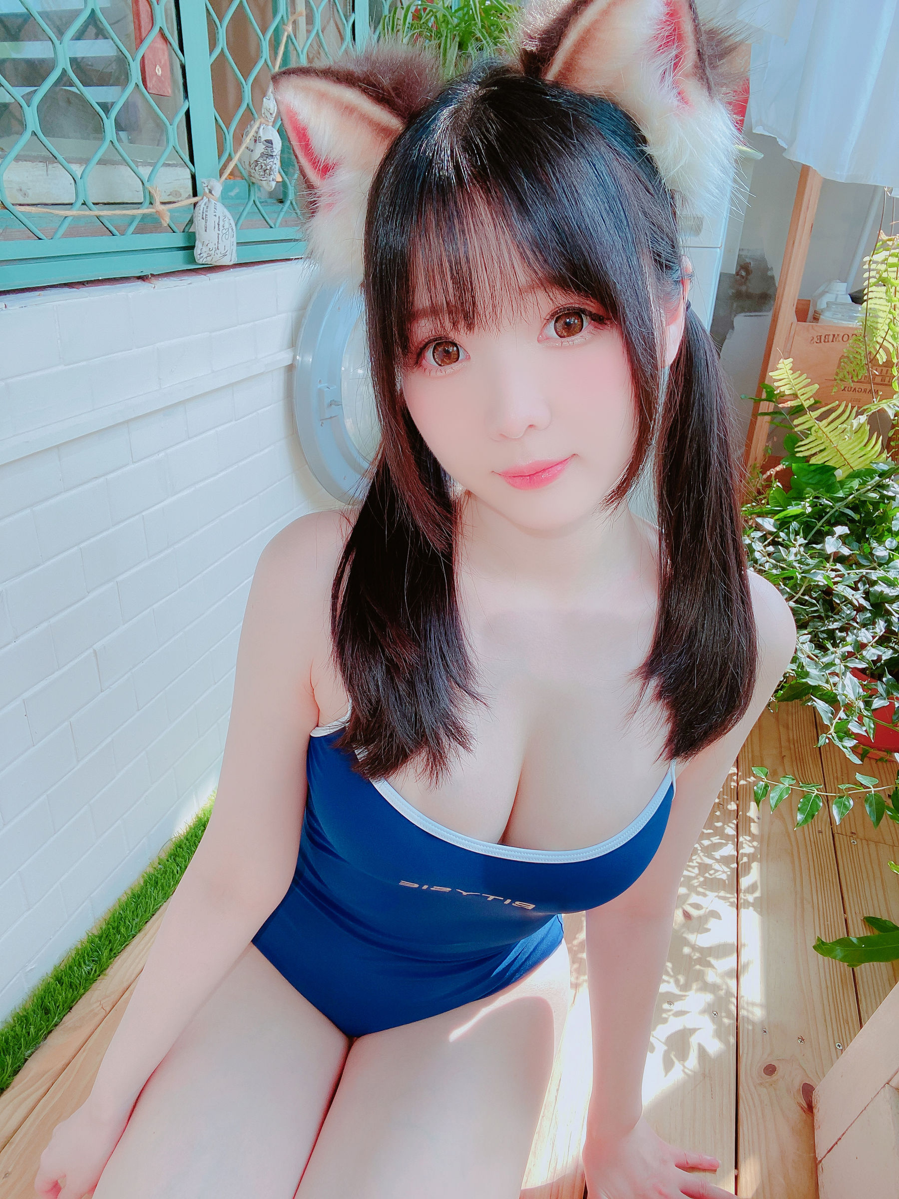 [福利COS] 微博妹纸霜月shimo[fantia] 2022-11-17 スク水