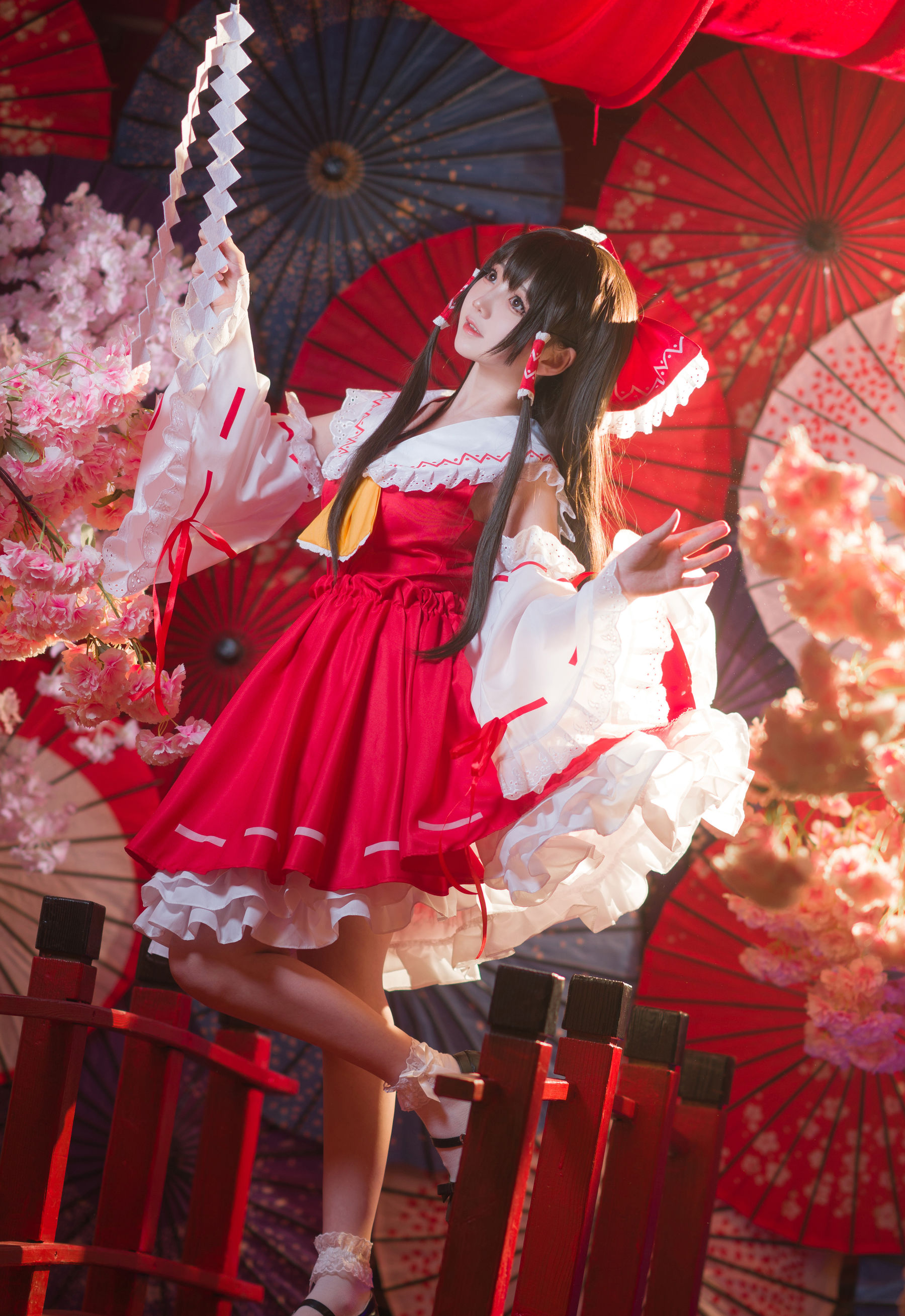 [福利COS] 楚楚子w - 博丽灵梦