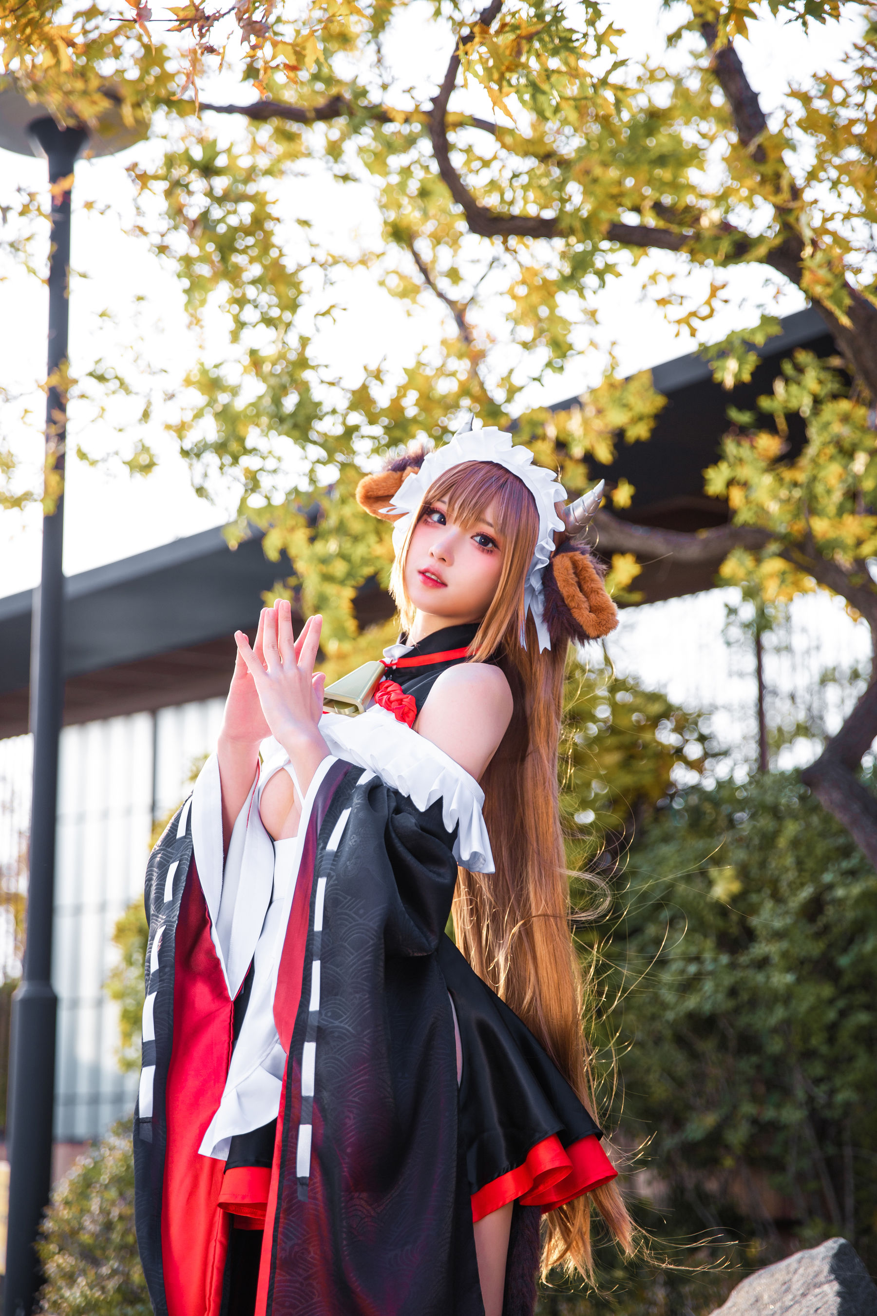 [福利COS] 瓦斯塔亚小龙虾 - 樫野女仆