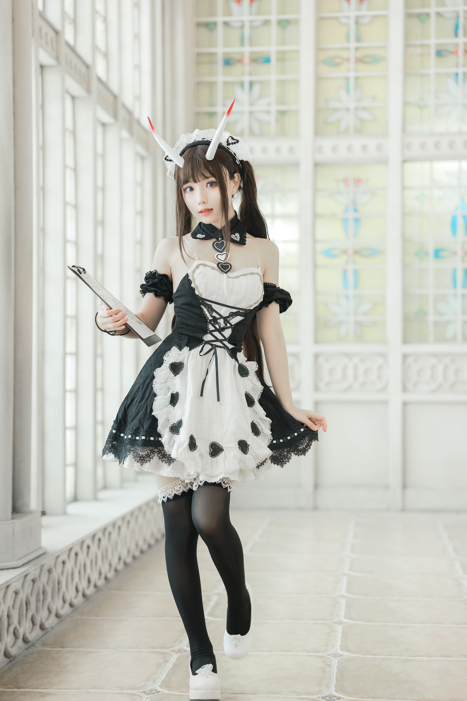 [福利COS] 花柒Hana - 能代女仆