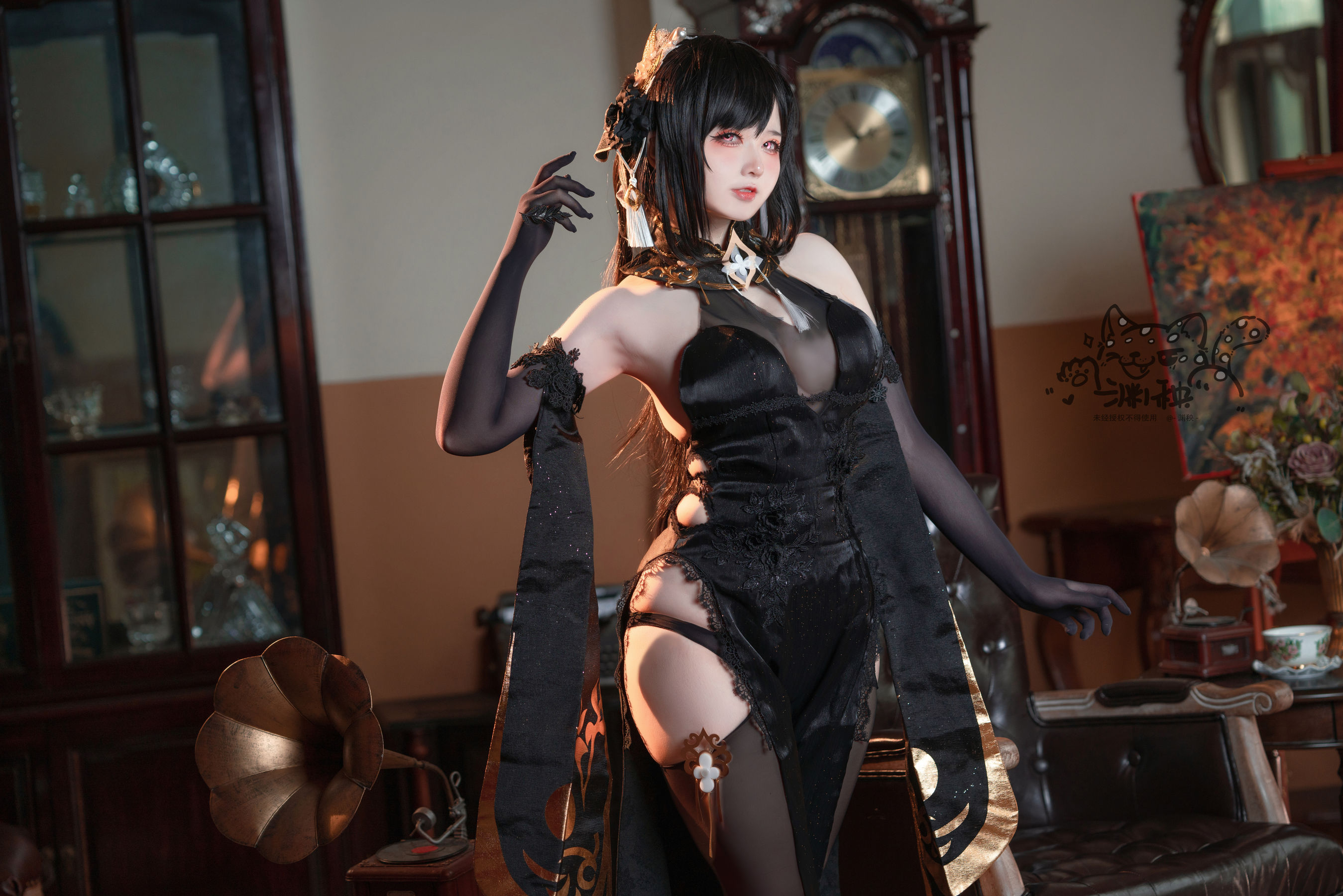 [福利COS] -渊秧- - 镇海旗袍