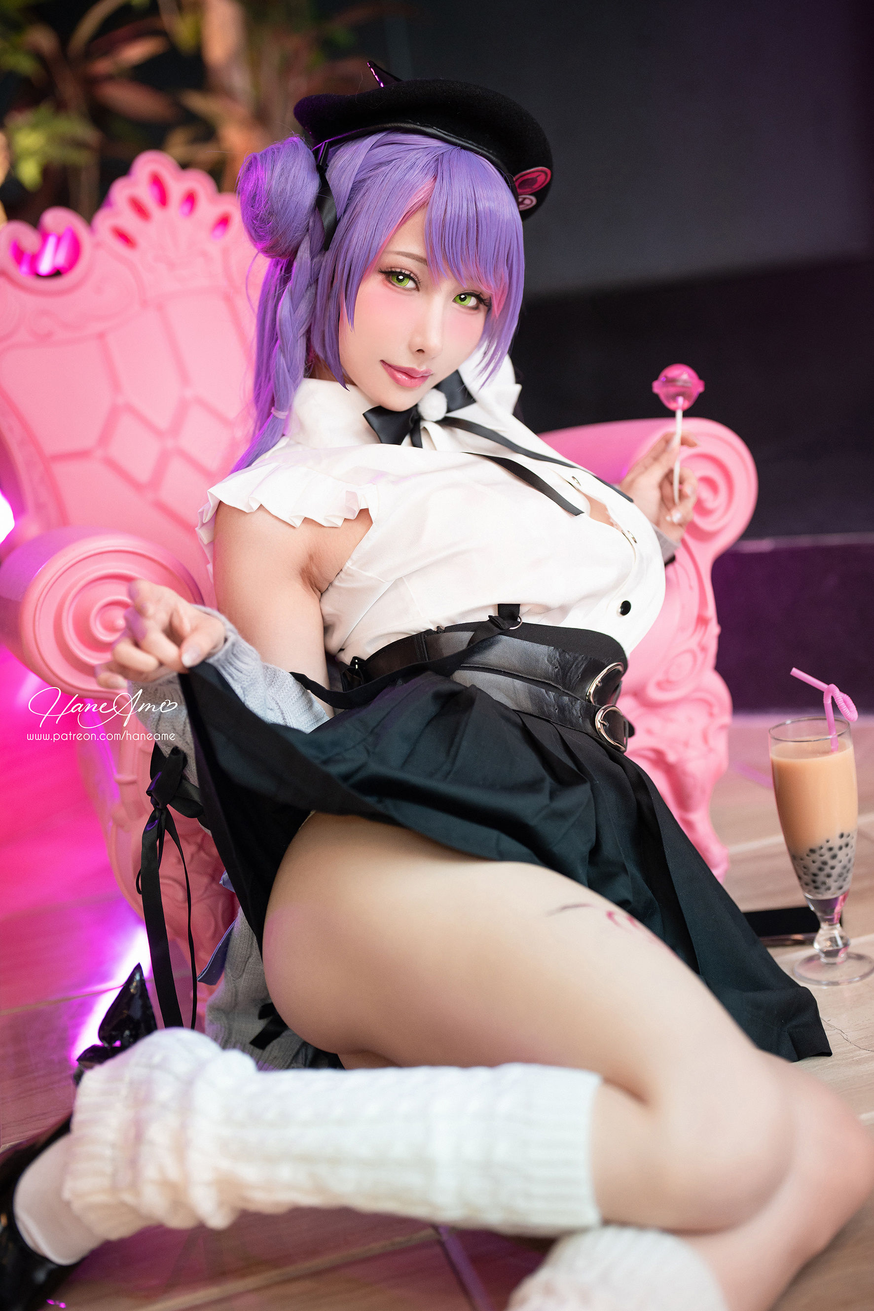 [福利COS] Hane Ame 雨波写真 - HOLOLIVE 常闇TOWA