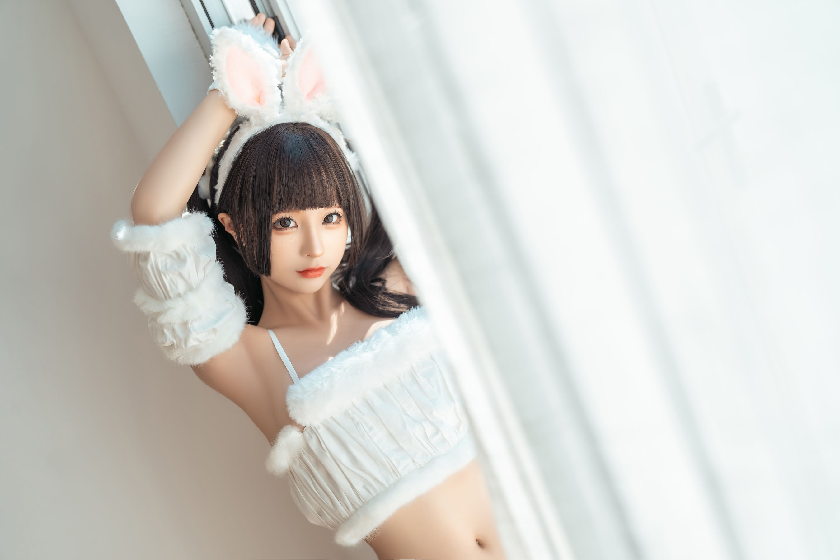 [福利COS] 动漫博主蠢沫沫 - 绵绵兔