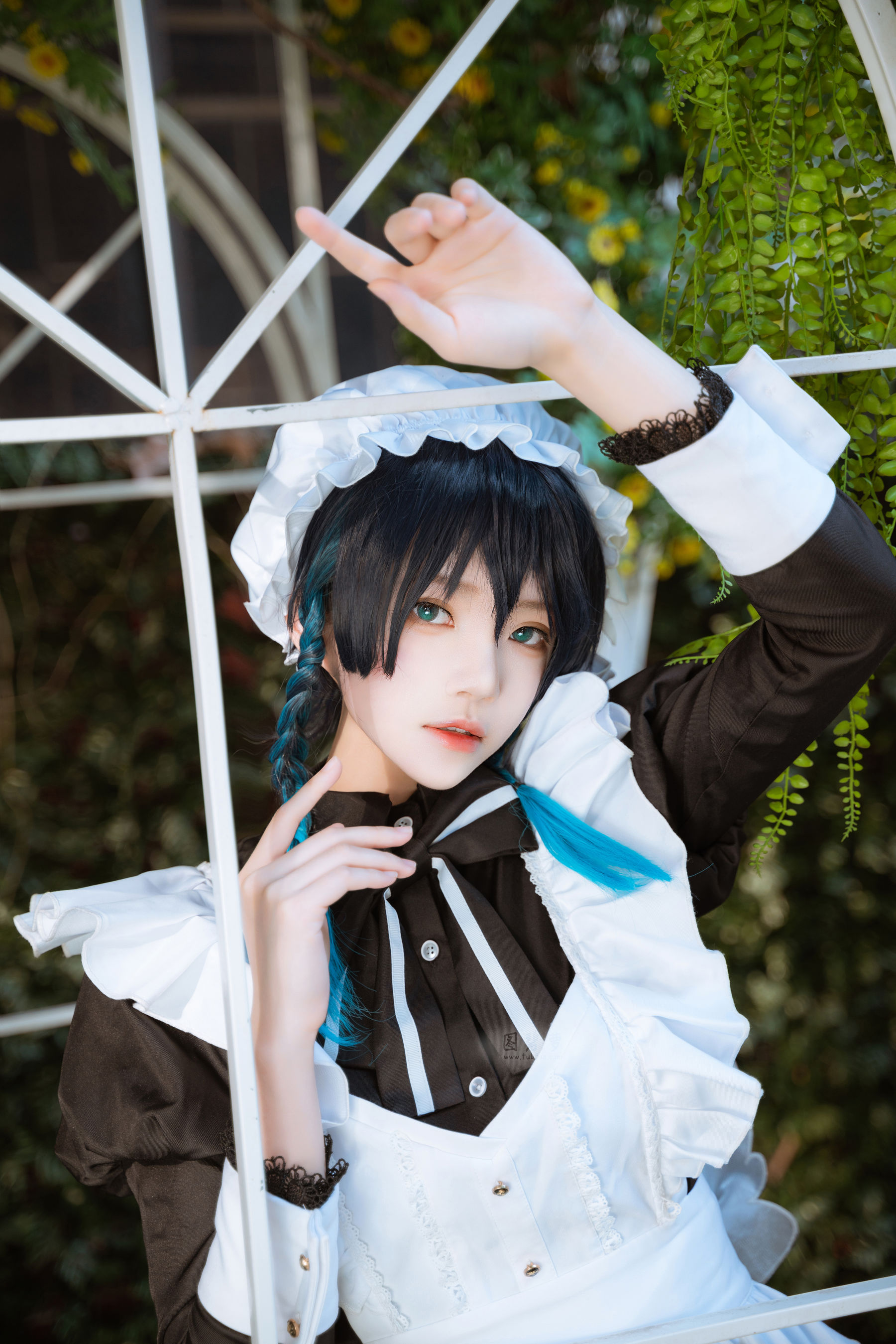[福利COS] 桜桃喵 - 温迪女仆