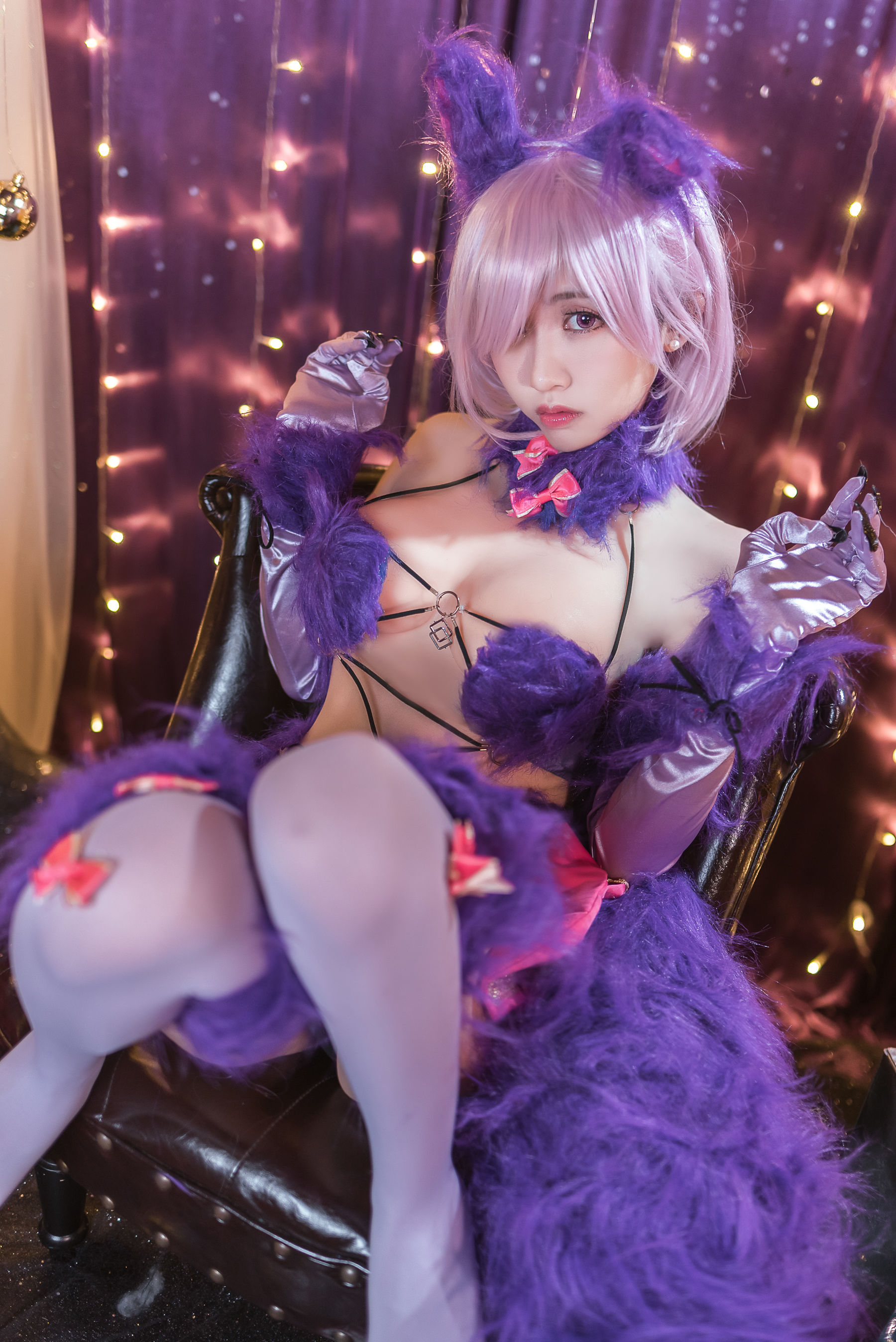 [福利COS] 超人气Coser鳗鱼霏儿 - 玛修 危险野兽