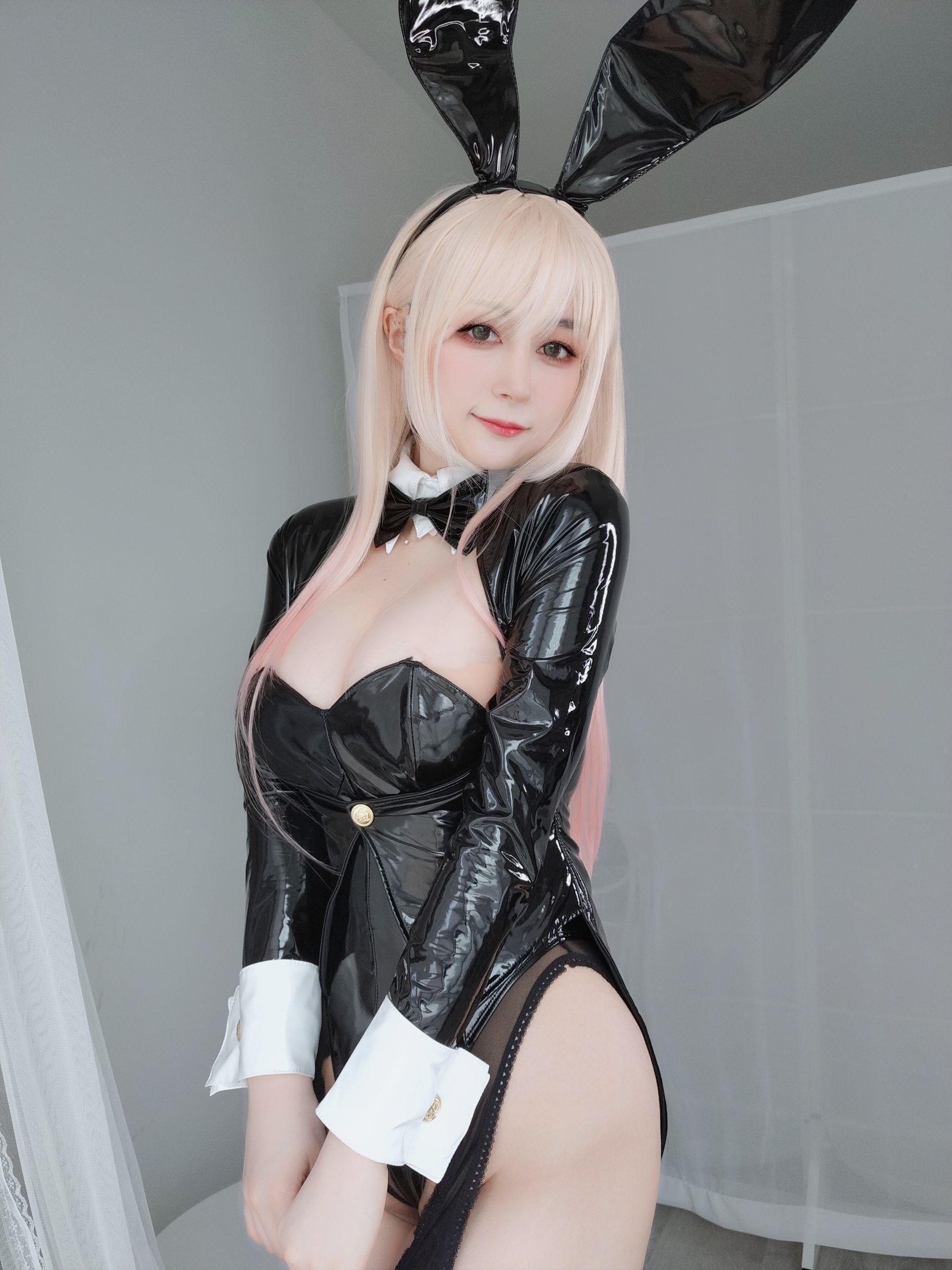 [福利COS] Coser小姐姐白银 - 喜多川海梦 兔女郎