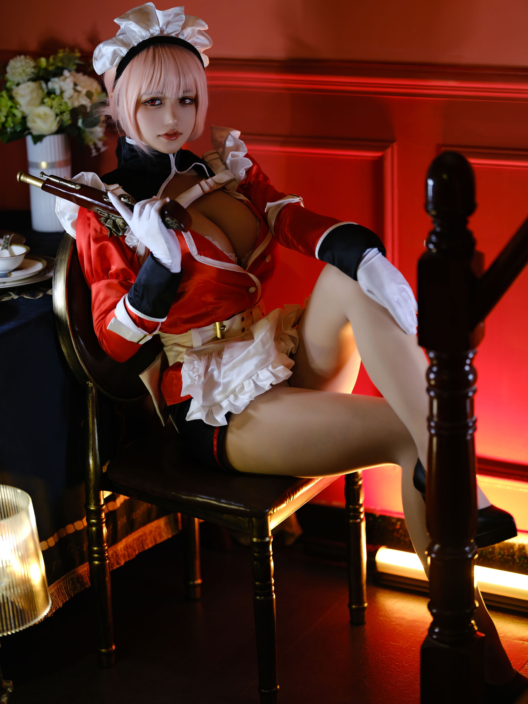 [福利COS] 动漫博主小仓千代w - 南丁女仆
