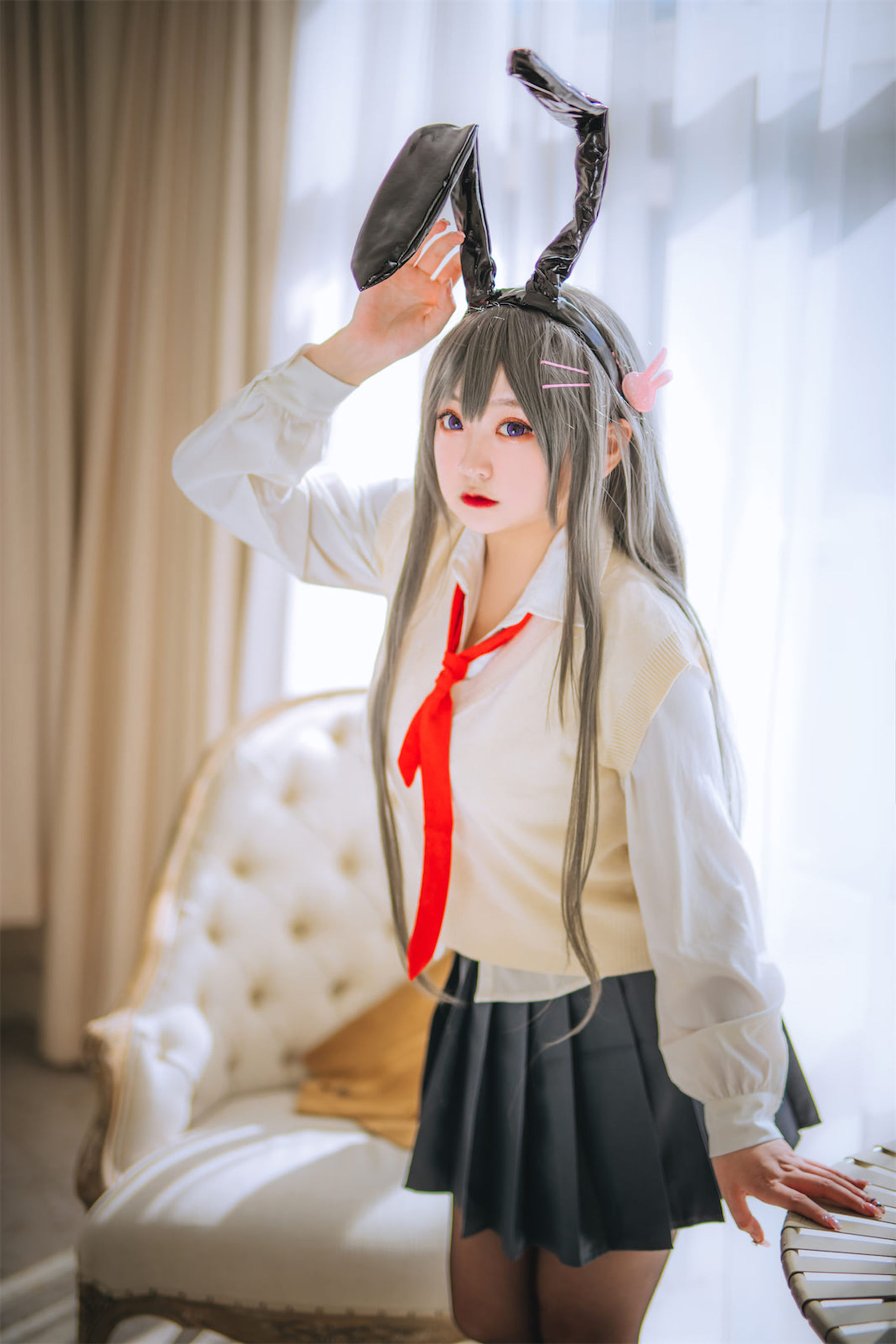 [福利COS] 动漫博主恩田直幸 - 麻衣学姐