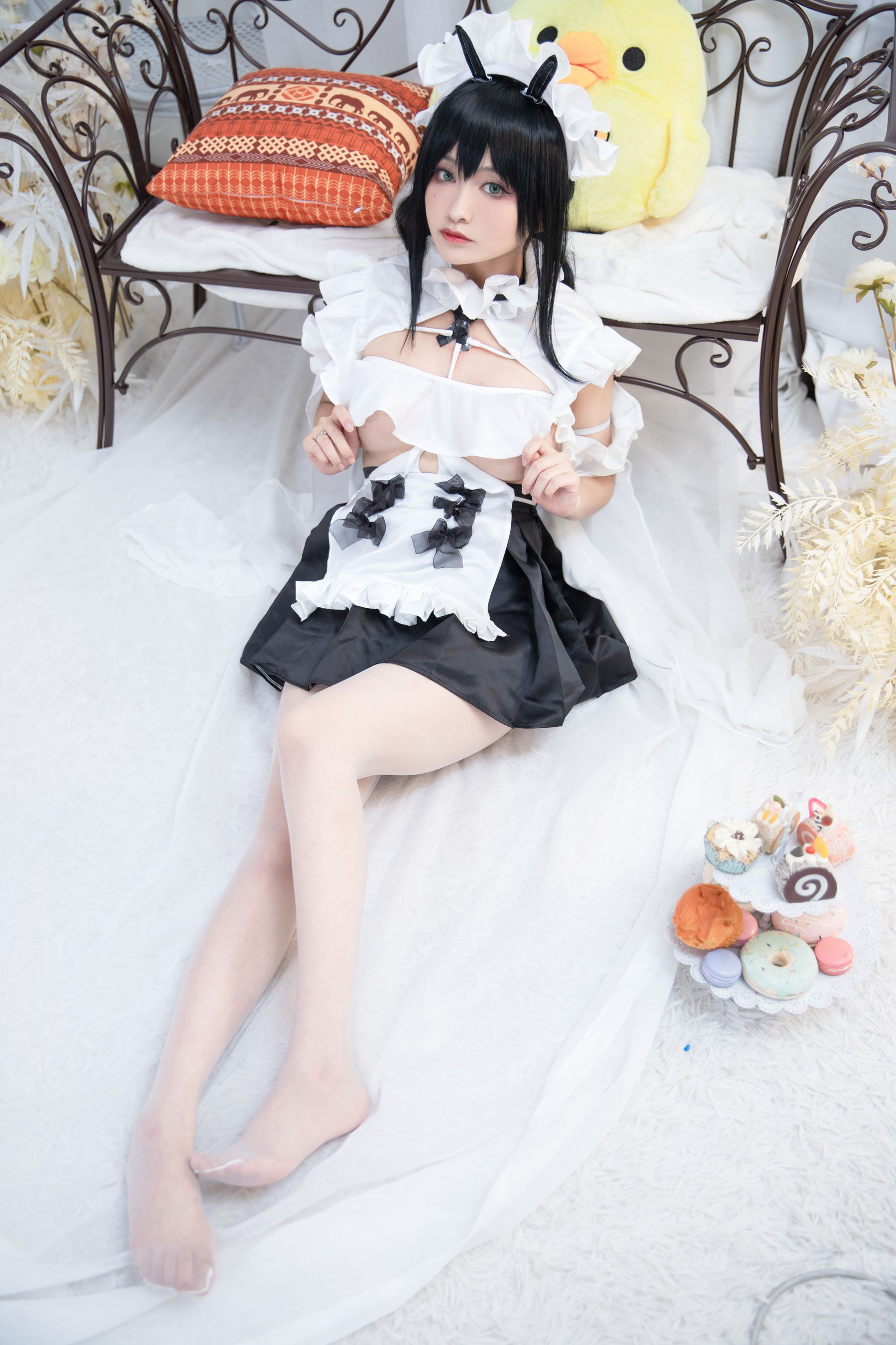 [福利COS] 动漫博主洛璃LoLiSAMA - 不挠女仆
