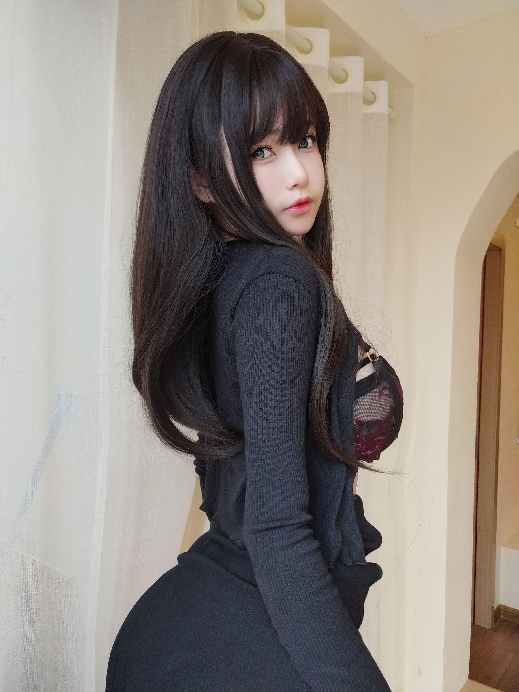 [福利COS] 女主K - 大人の下着