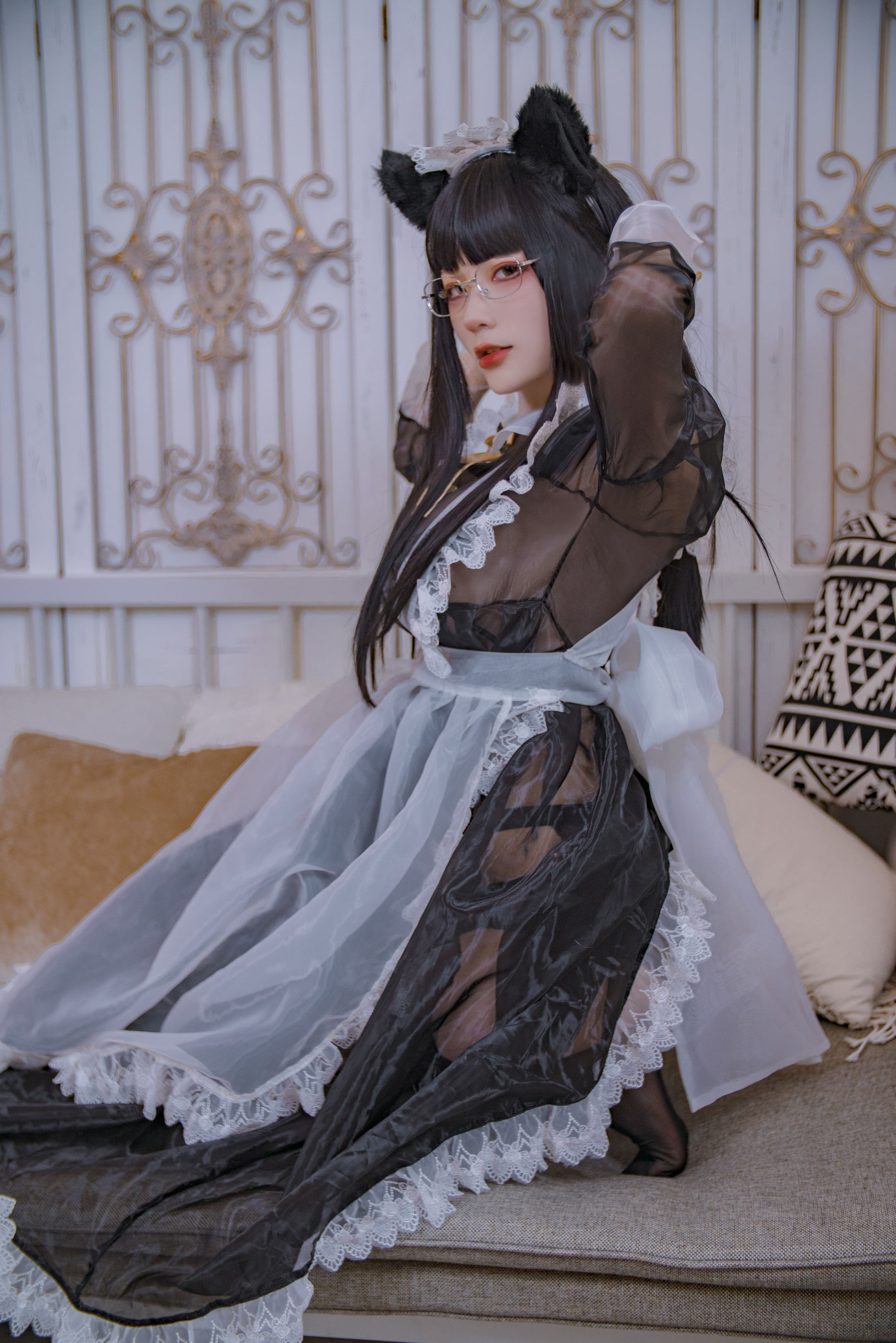 [福利COS] 起司块wii写真 - 会长是女仆大人