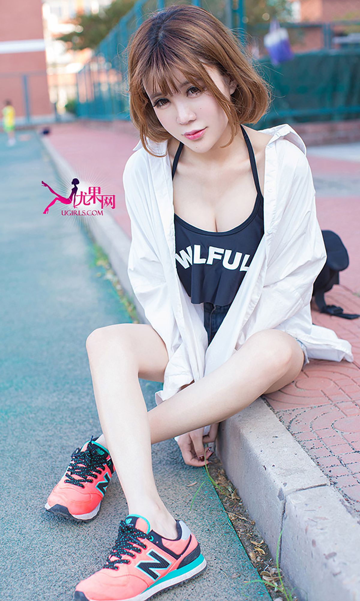 令孜昕Alin《阳光在边缘 明媚的笑脸》 [爱尤物Ugirls] No.054 