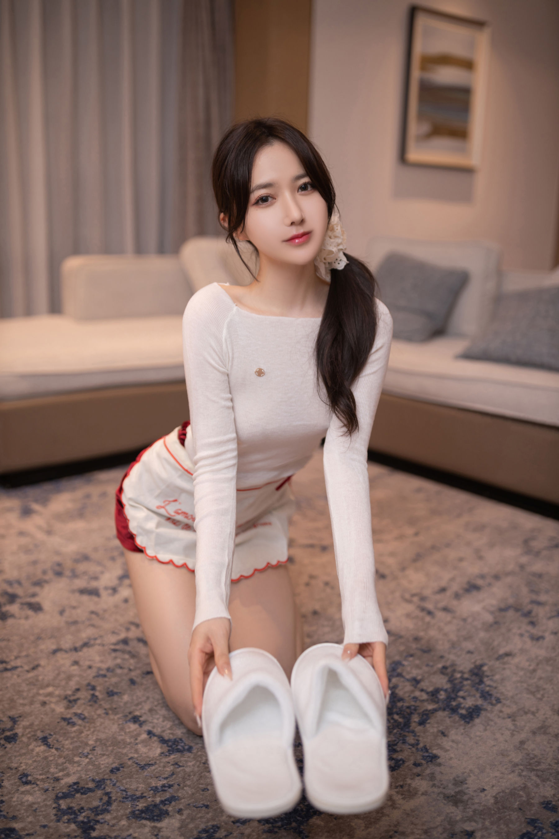鱼子酱暗牆写真