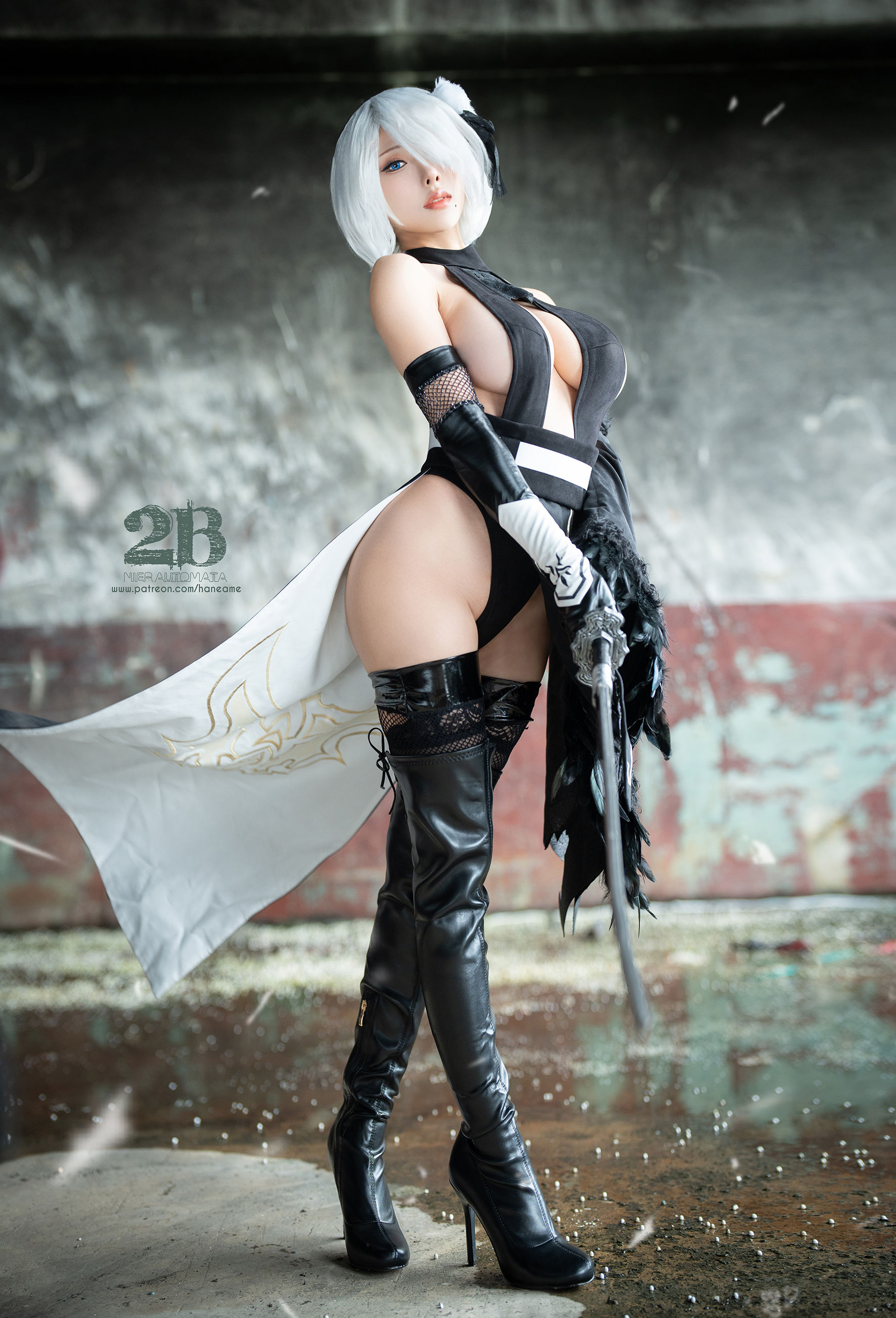 Hane Ame 雨波写真 - Nier 2B Nijan