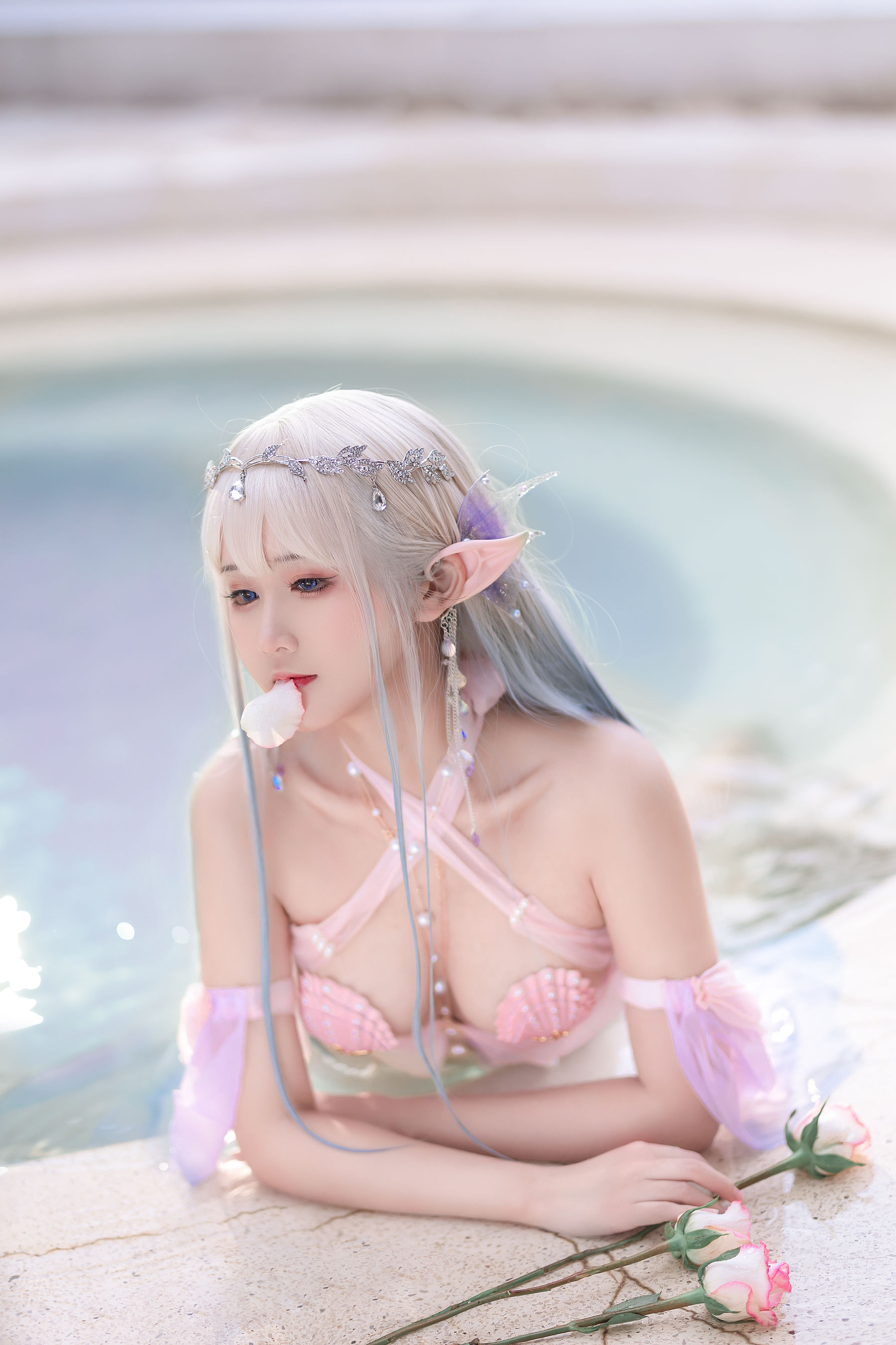 微博妹子三度_69 - 温泉美人鱼 
